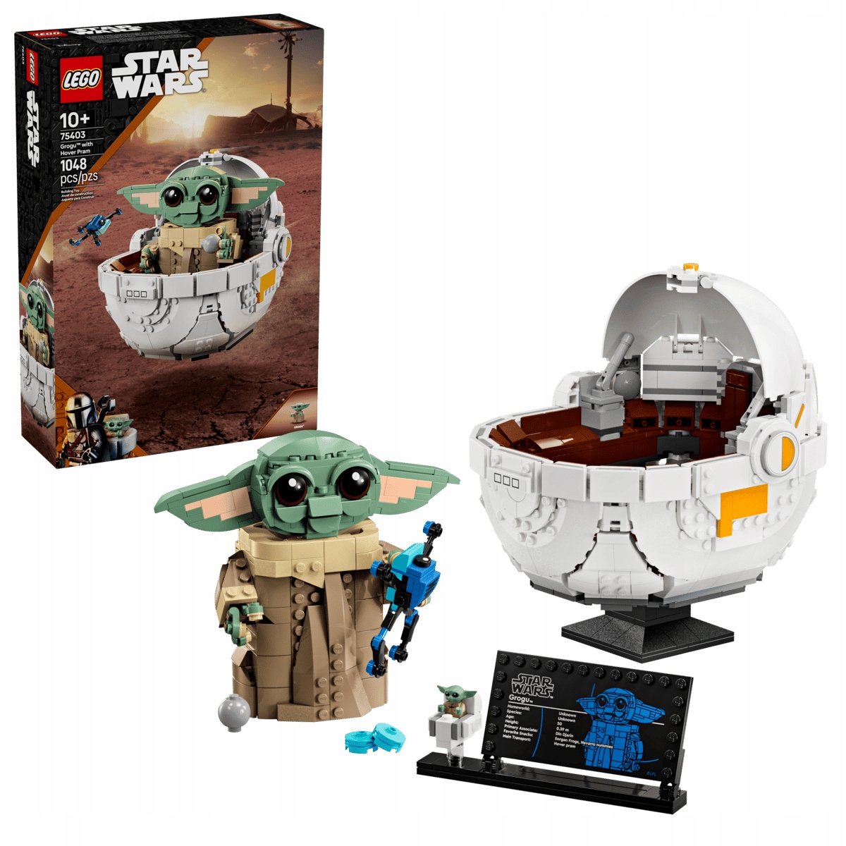 stavebnice Lego Star Wars 75403 Grogu v kočárku