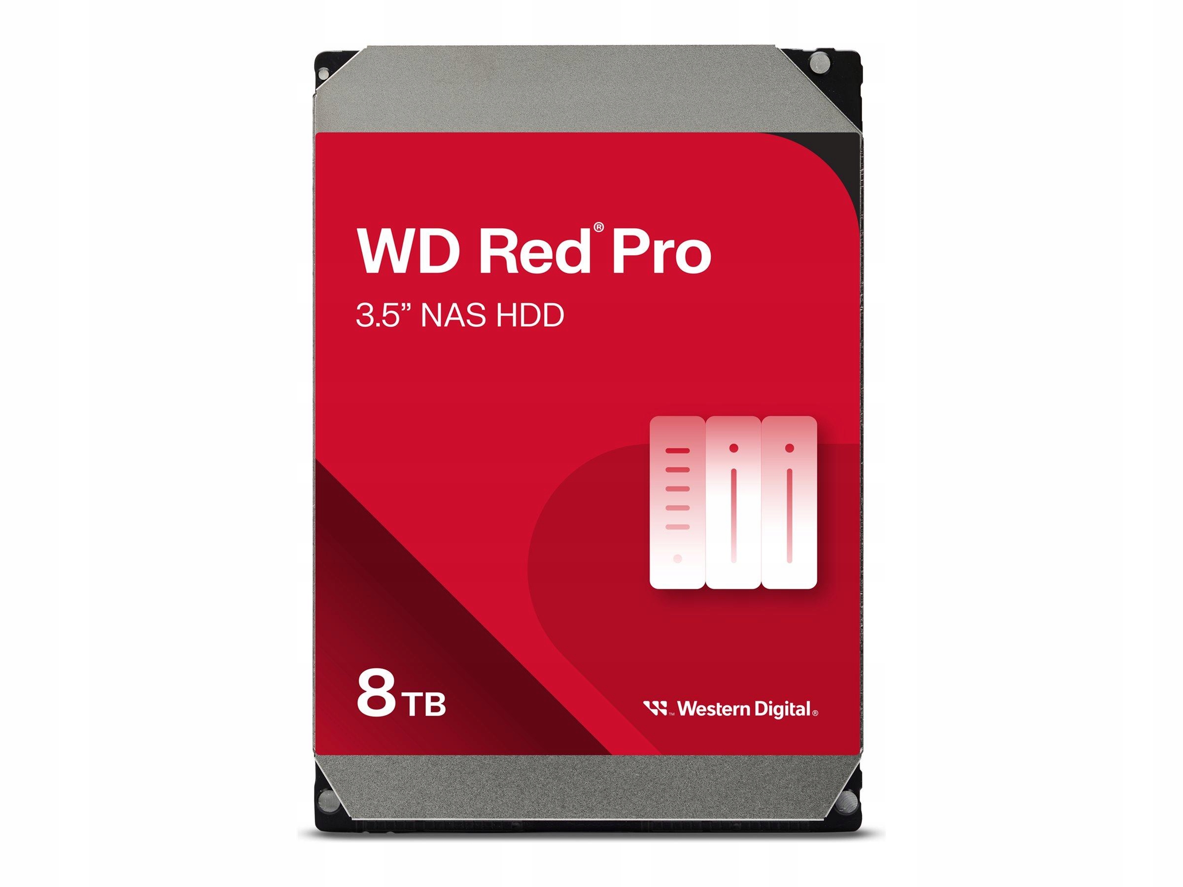 Wd Red Pro 8TB 6Gb/s Sata Hdd 3.5inch