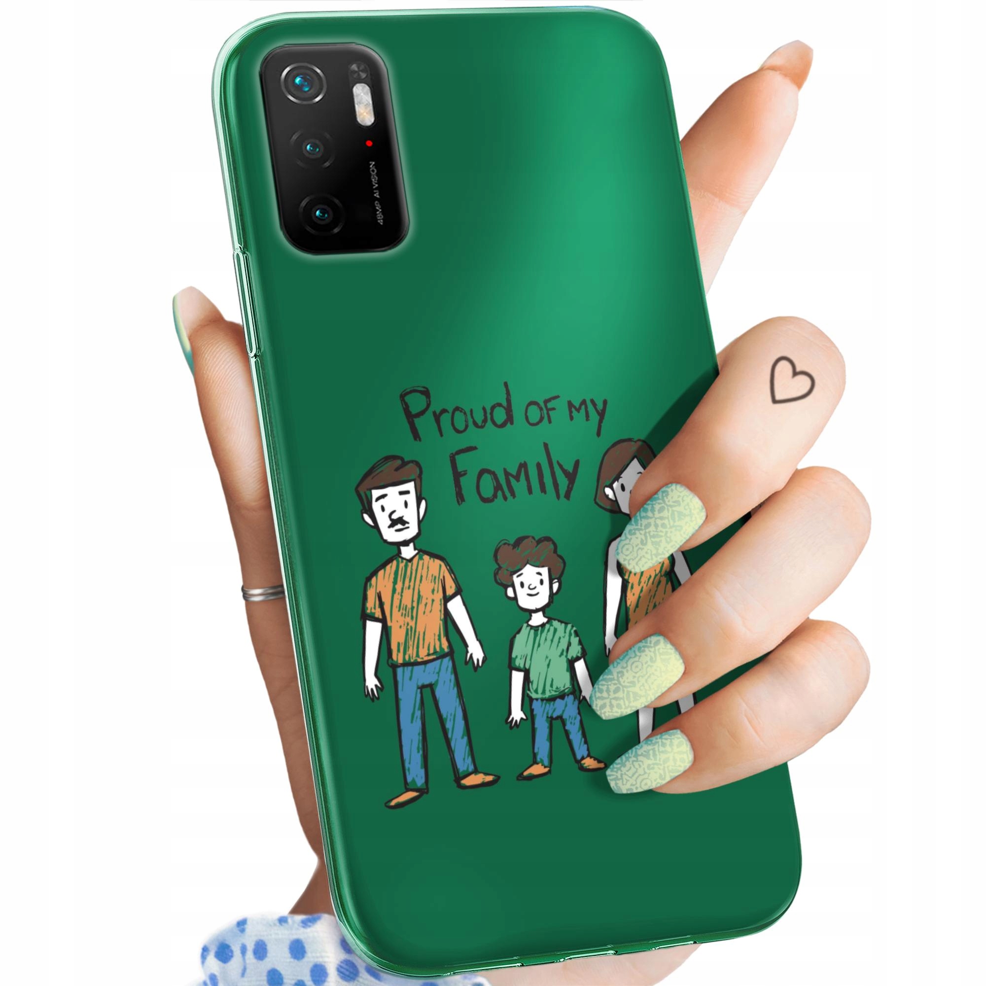 Etui Do Xiaomi Poco M3 Pro M3 Pro 5G Rodzina Familia Dom Obudowa