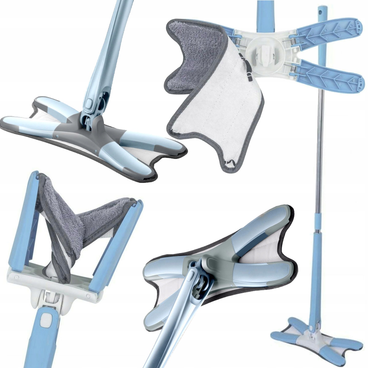 Mop rotační plochý Twist Motýlek Se Ždímačem náplň