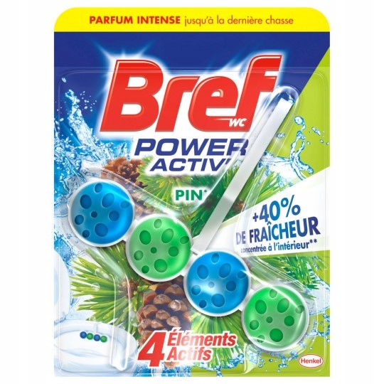 

Bref Power Activ Pine Zawieszka do Wc Kulki 50g