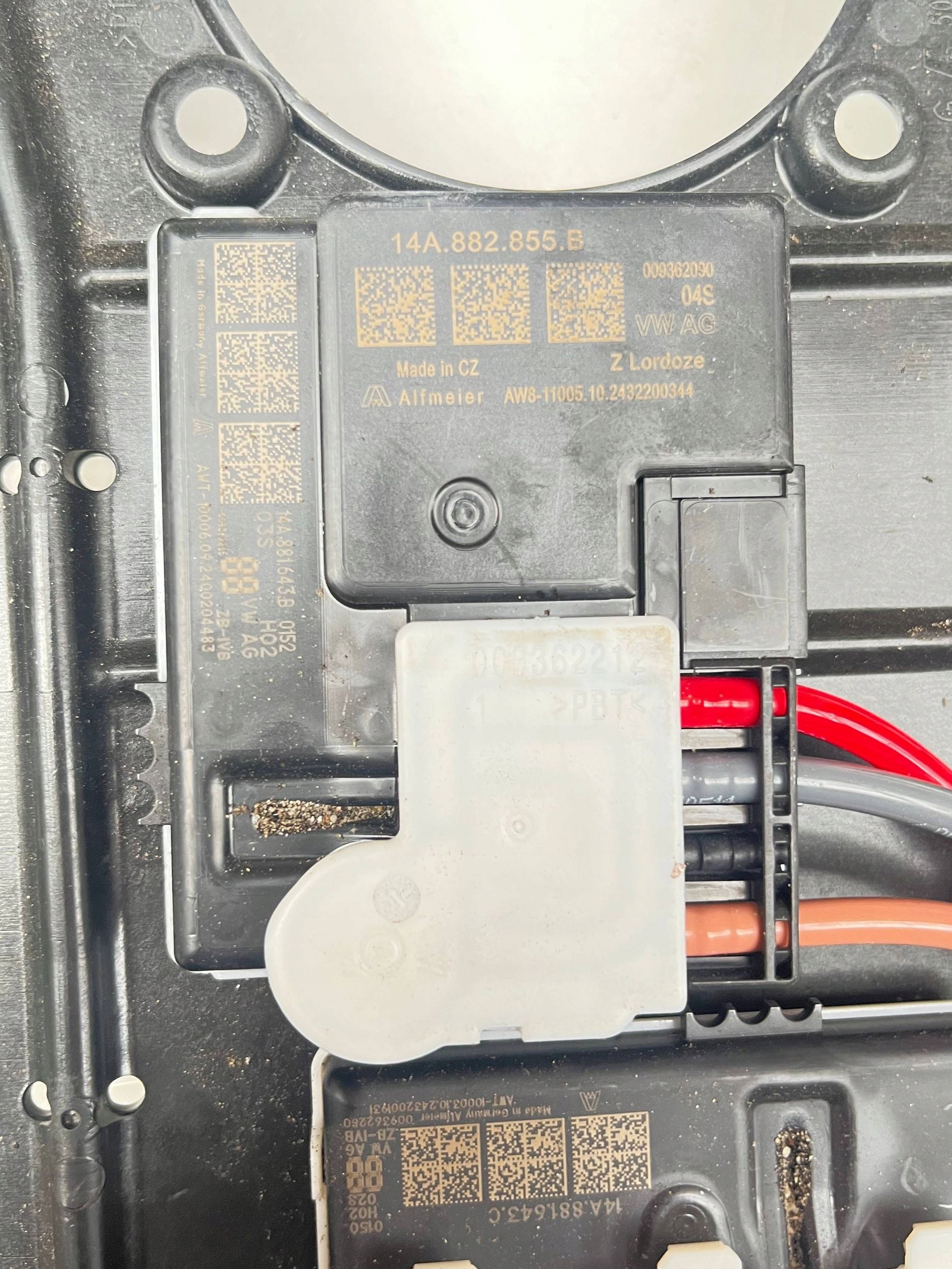 Mata masazu SITZ VW 14A881643C 14A881073D !J