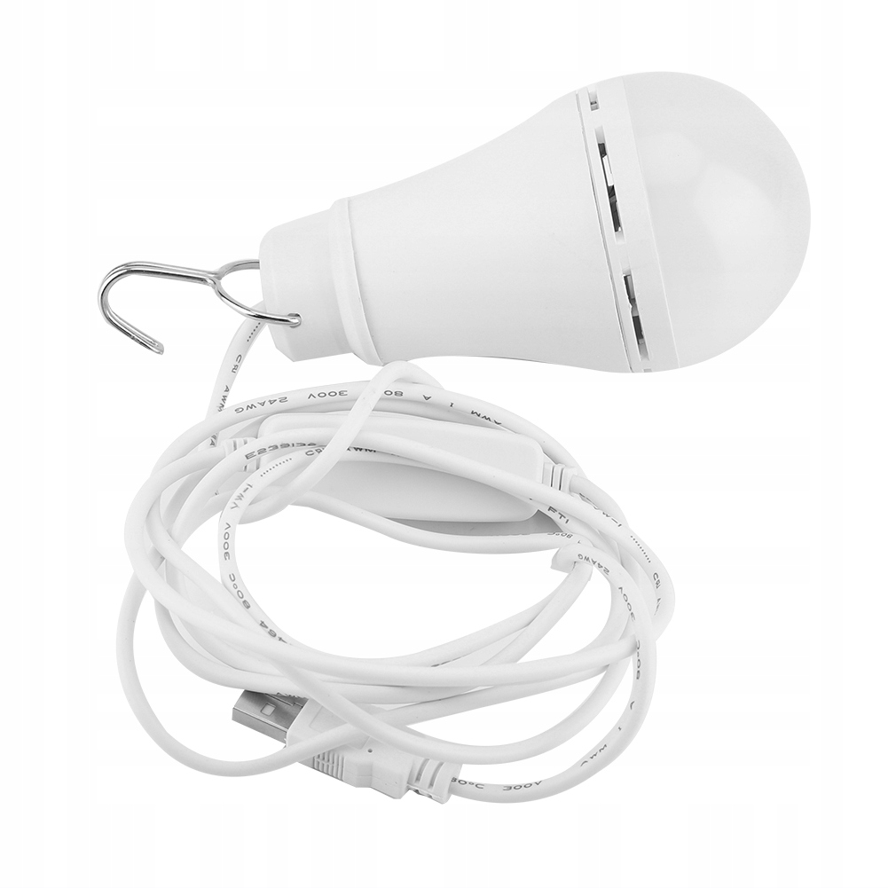 Lampka Turystyczna Żarówka Led Kempingowa Usb 5V