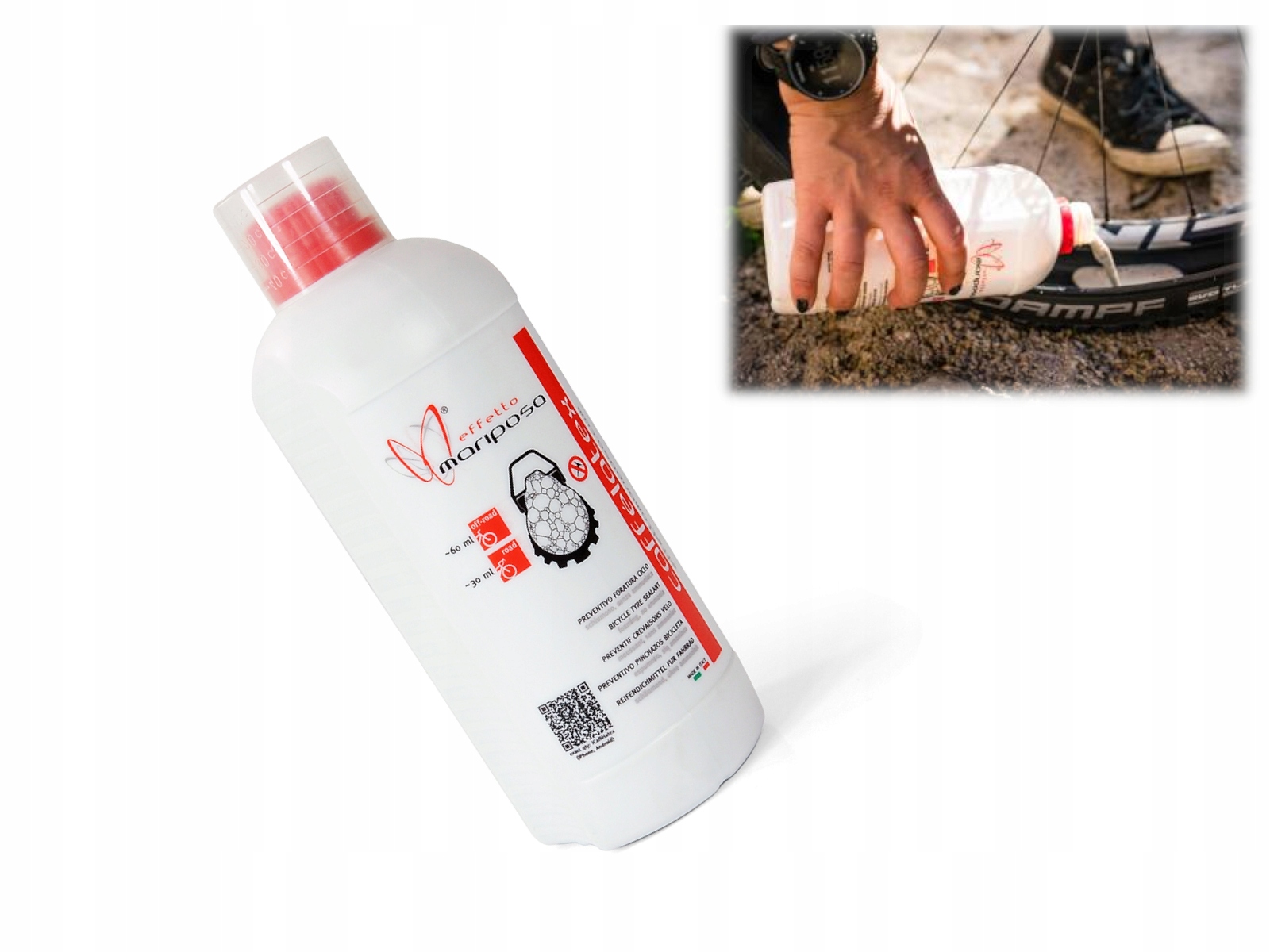 Mléko Tmel na pneumatiky Effetto Mariposa Caffelatex 1000 ml