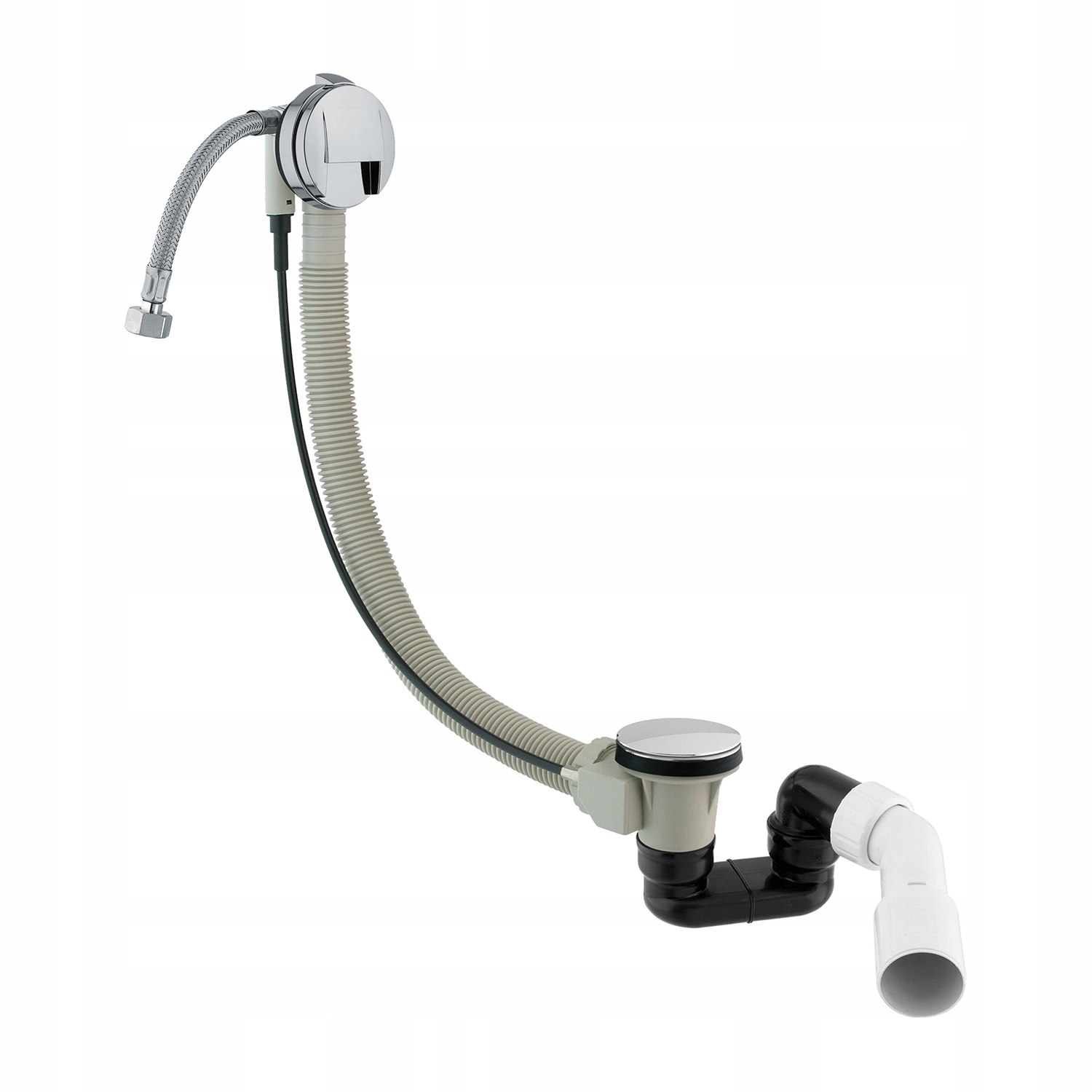 Vaňový Sifón Na Plnenie Kaskádový Chróm Omnires