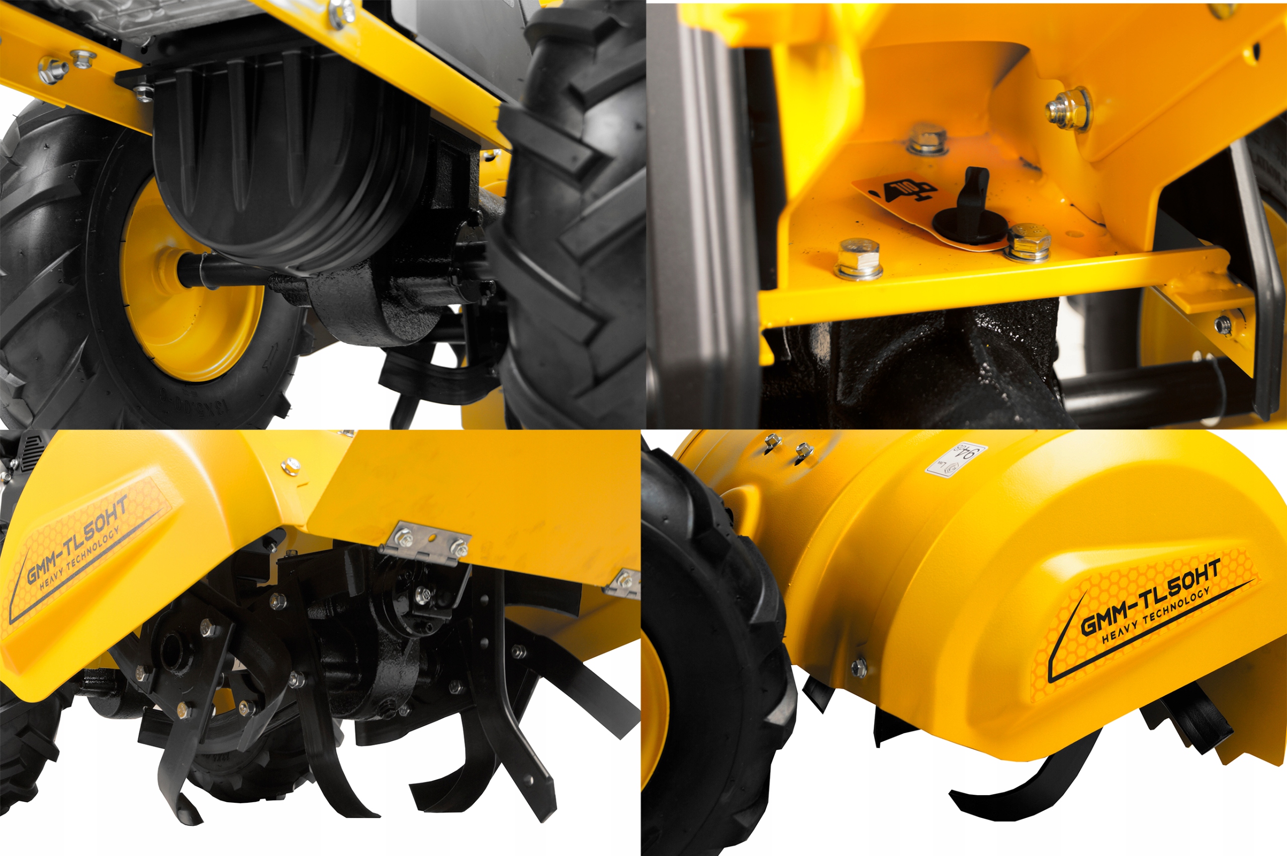 GLEBOGRYZARKA SPALINOWA Z NAPĘDEM DZIK 50cm 10KM 212ccm RATO GoodMajster Głębokość robocza max 30 mm