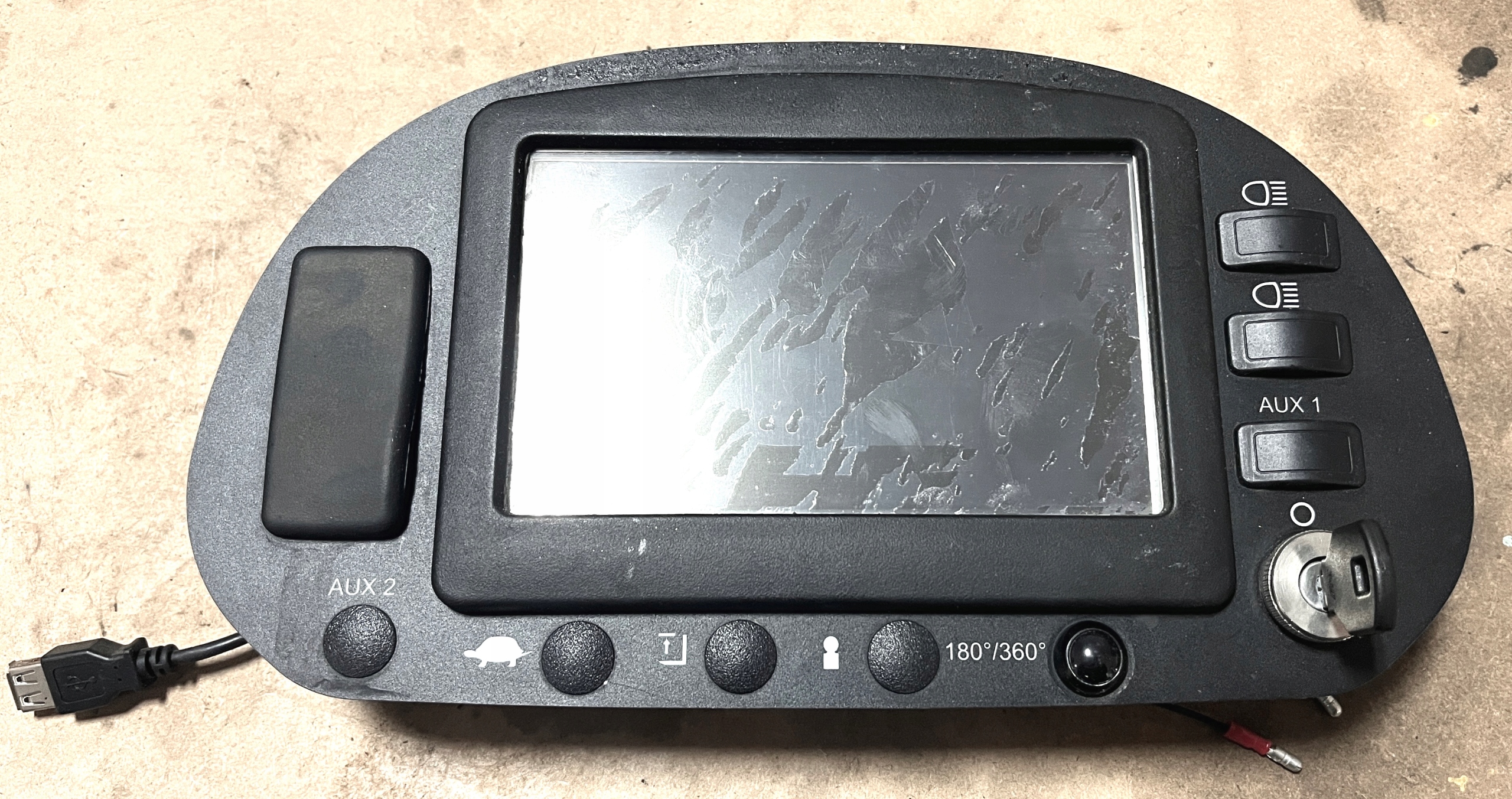 HYSTER 8820278 000749 WK 47-2016 panel display sterujący wózek widłowy