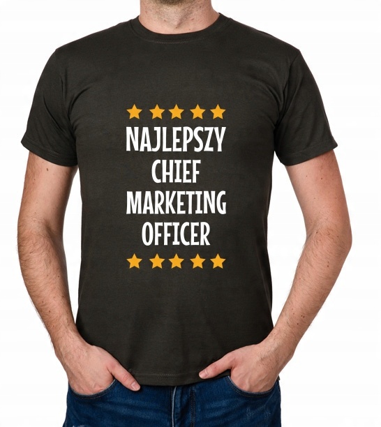 

koszulka Najlepszy Chief Marketing Officer prezent