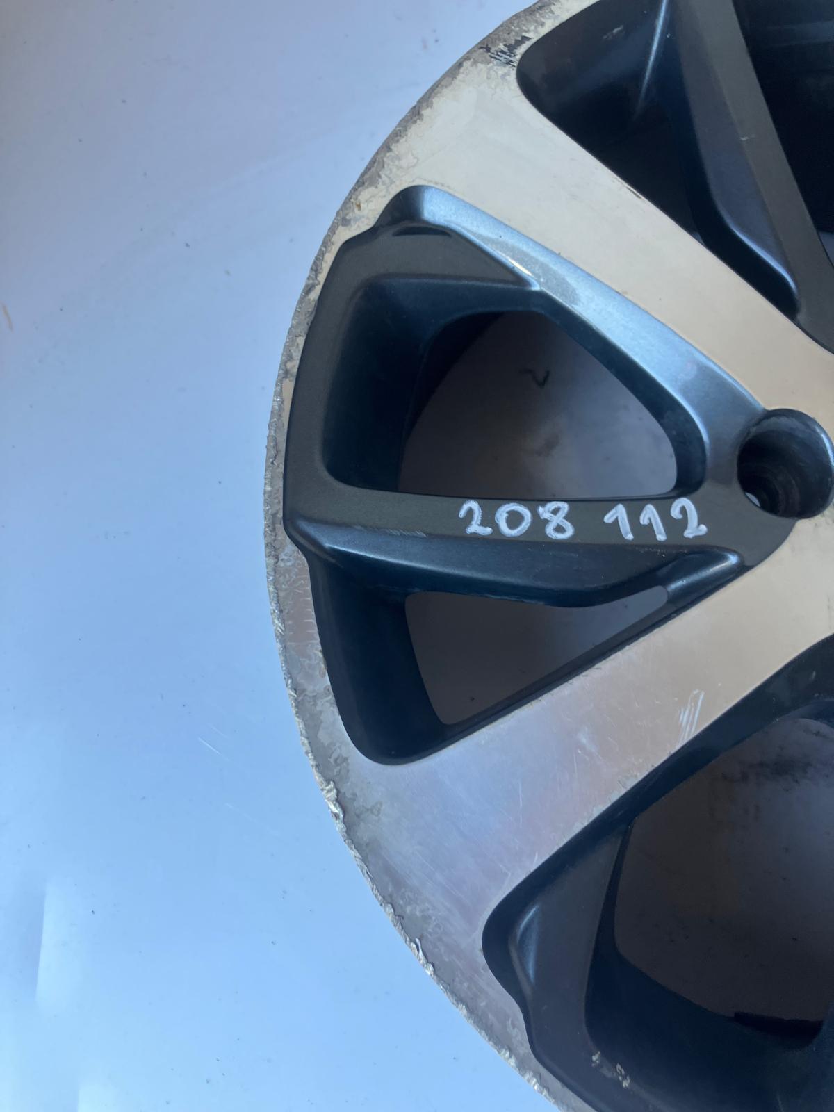 disk 17 CALI #112 PEUGEOT 208 a 9673773777