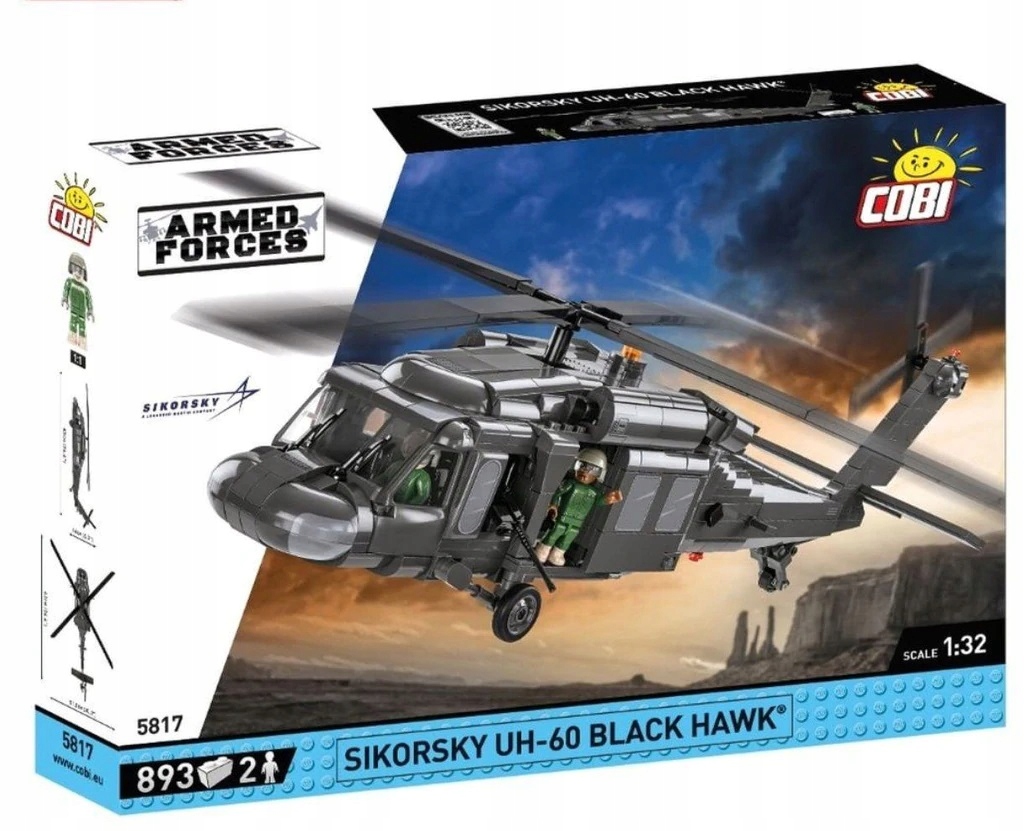 

Cobi 5817 Armed Forces Helikopter Sikorsky UH-60BH