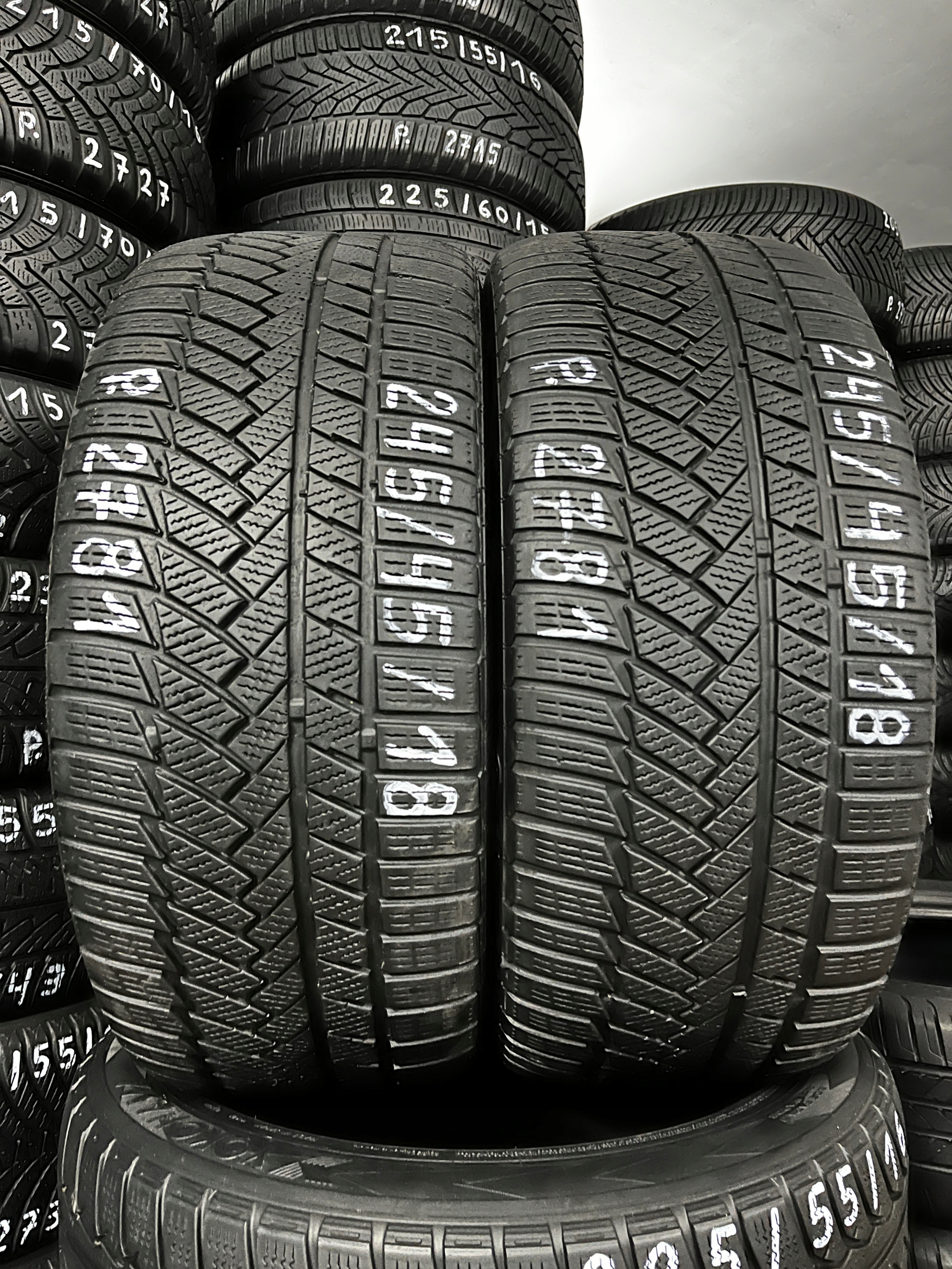 OPONY 245/45/18 CONTINENTAL WINTER CONTACT TS 850P SSR RSC 2020 rok 100V EAN (GTIN) 4019238640250