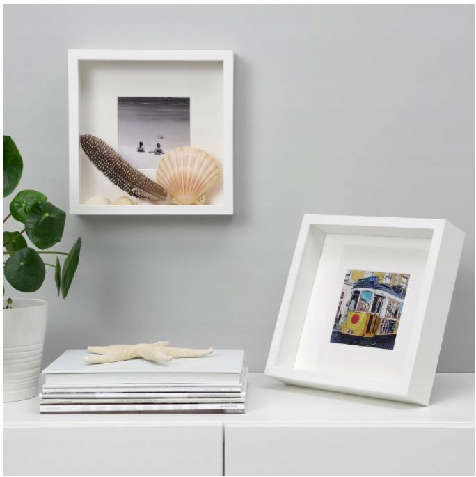 IKEA SANNAHED RAMKA NA ZDJĘCIA 25x25cm BIAŁY Marka Ikea