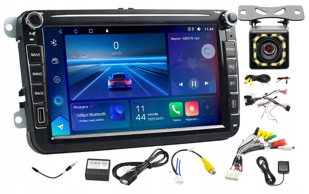 Rádio Navigácia Gps Andorid Vw Multivan 2015-2019 Wifi Usb 6GB 128GB