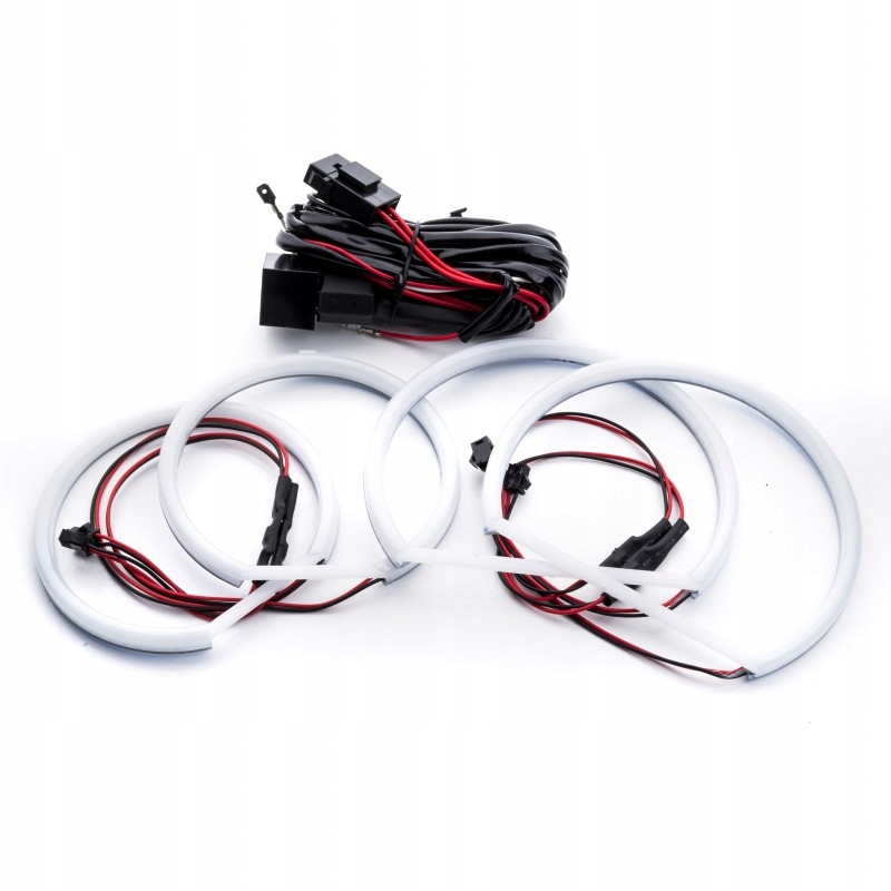 RINGI BMW X5 E53 1999 2004 COTTON LED ZIMNE BIALE Weight with packaging 0 2 kg