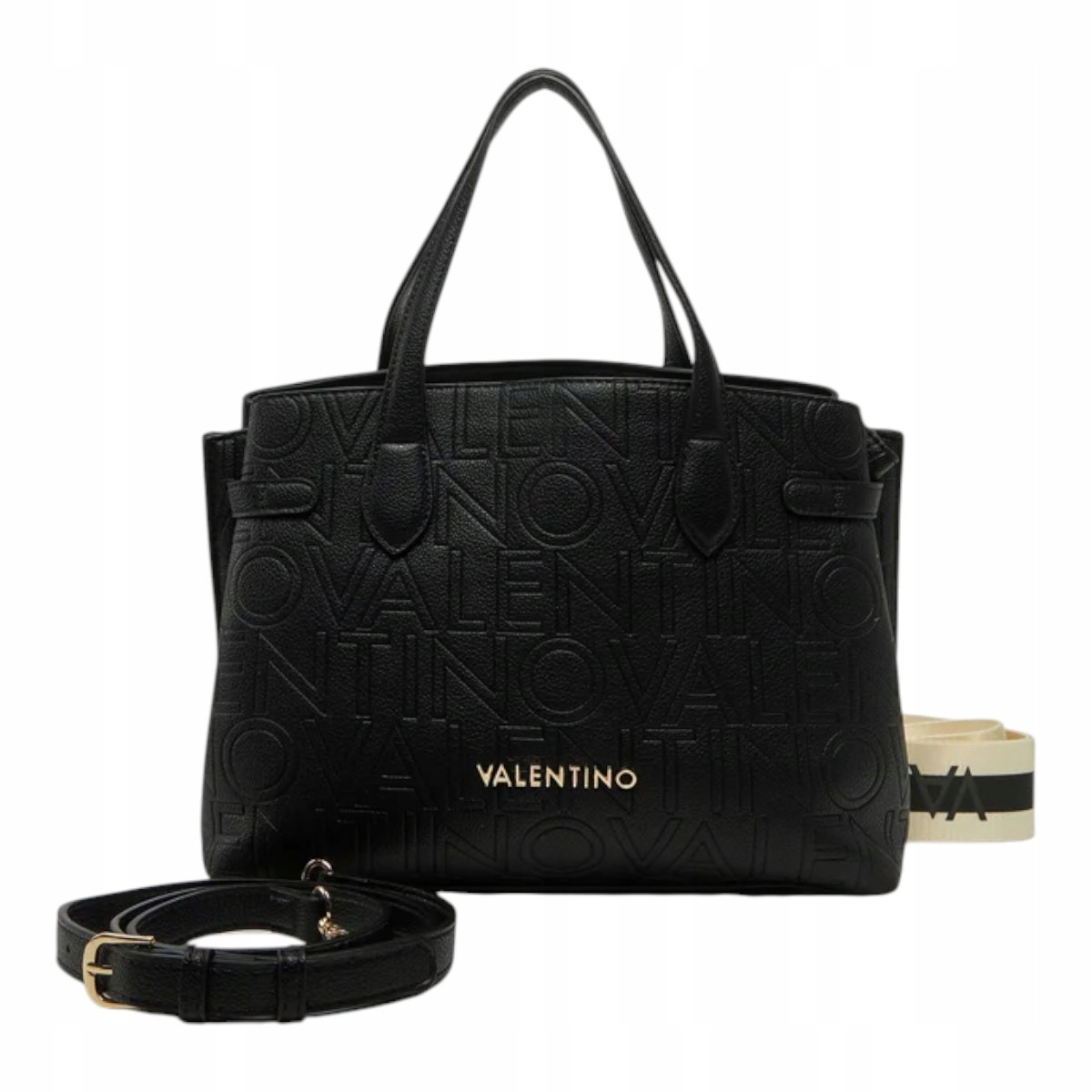 Valentino Dámská Kabelka Pansy Shopping Černá