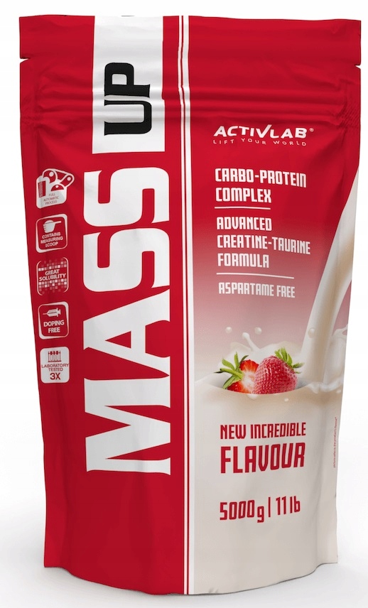 Activlab Mass Up 5000g Gainer Masa Kreatin Taurin