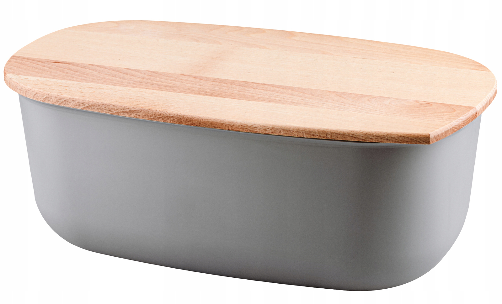 

Chlebak Pojemnik Na Chleb Pieczywo Szary Bukowy