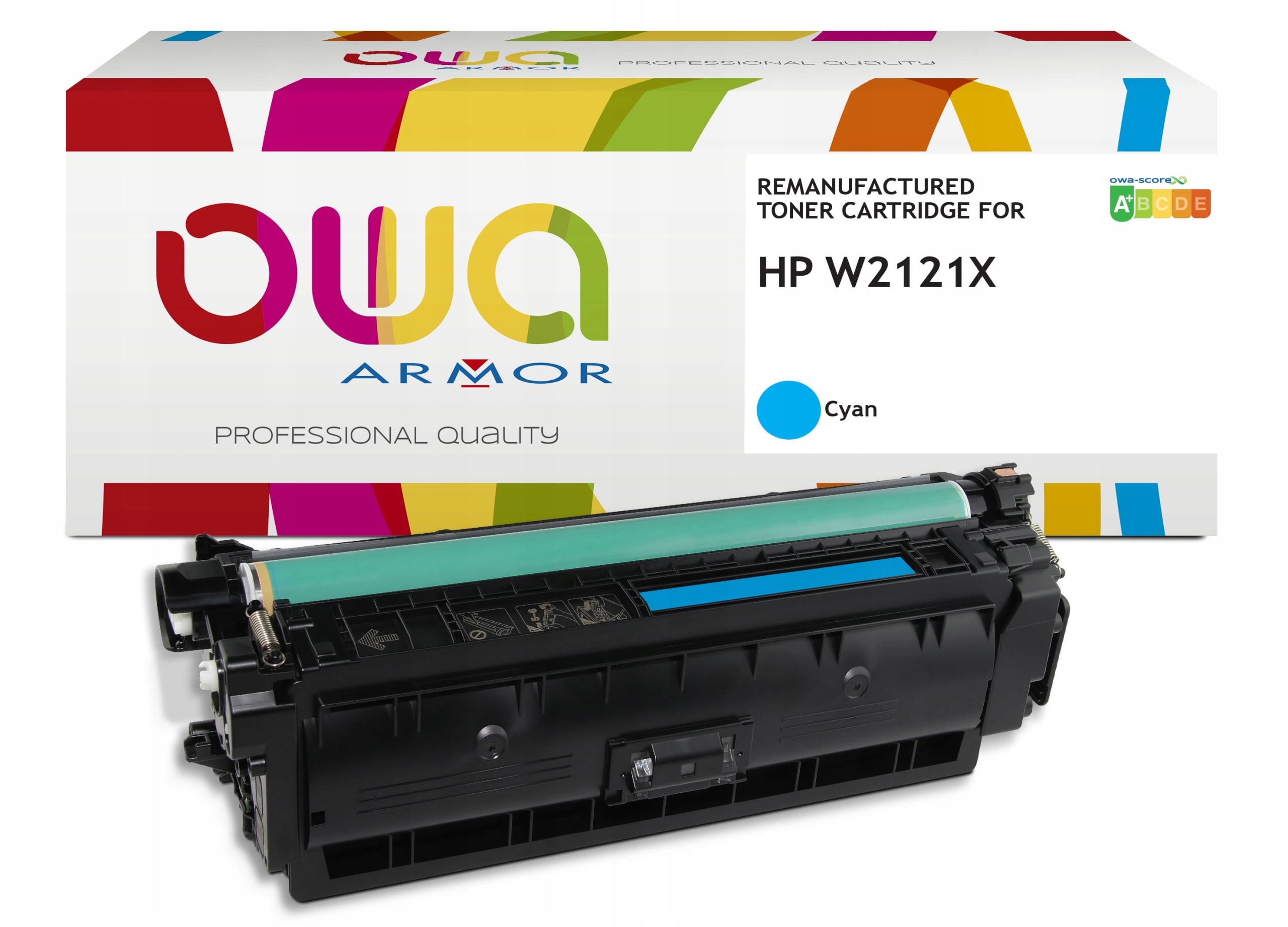 Owa Armor toner kompatibilný s Hp W2121X, 10000st, modrá/ cyan K18948OW