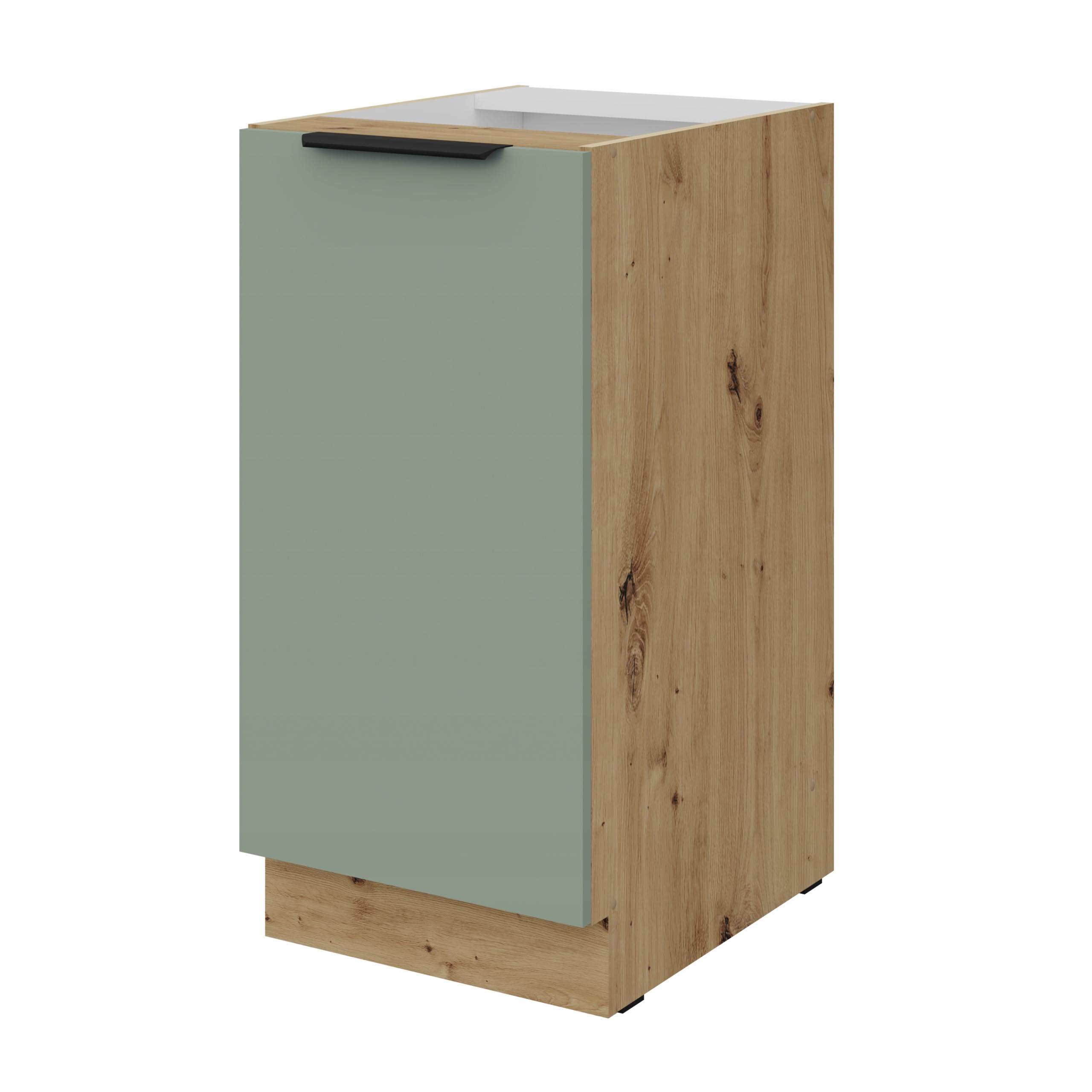 Kuchyňská skříňka Dub Artisan stojící kuchyňská skříňka 40 cm Aquamarine Matná