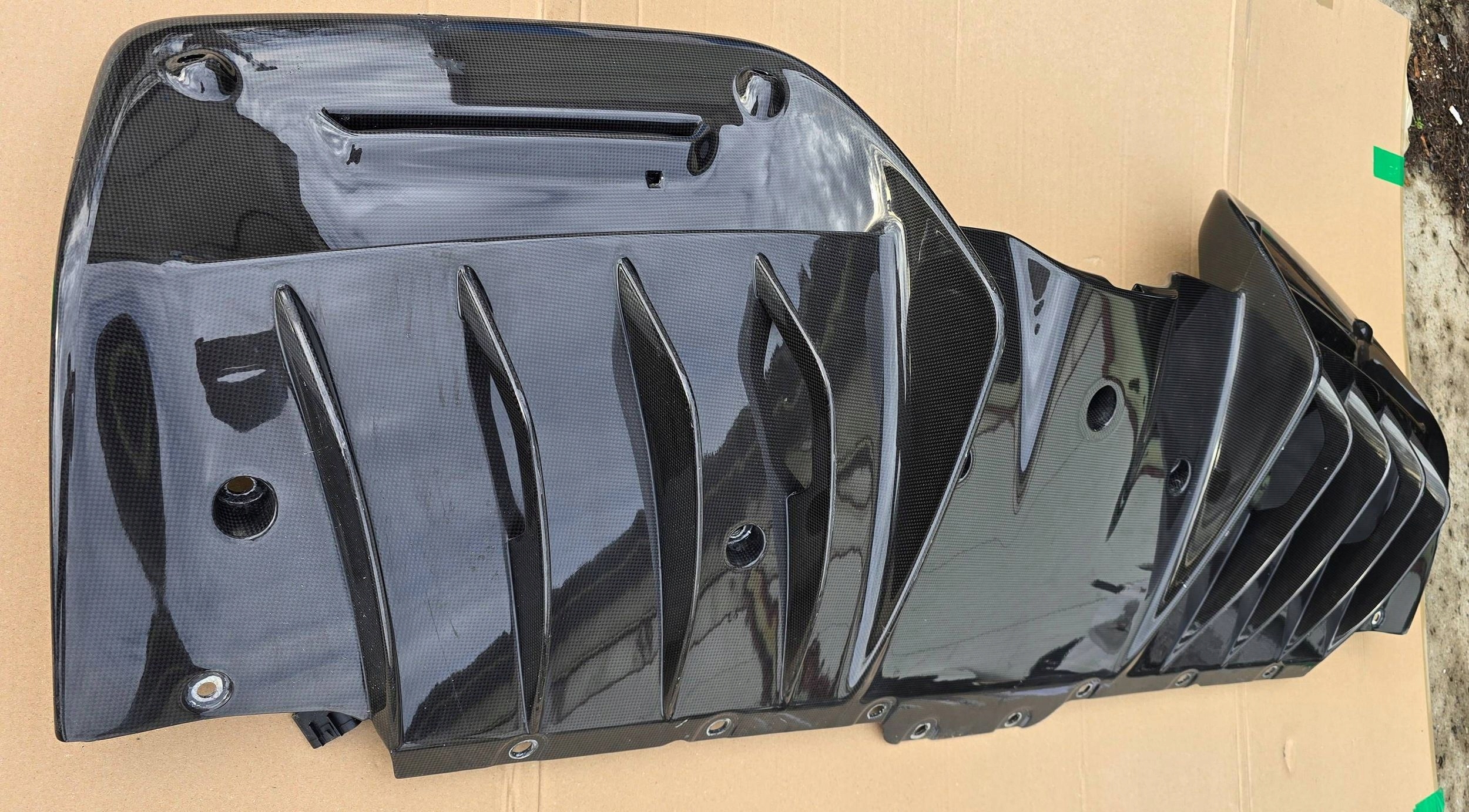 Ferrari SF90 Stradale rear part bumper rear carbon