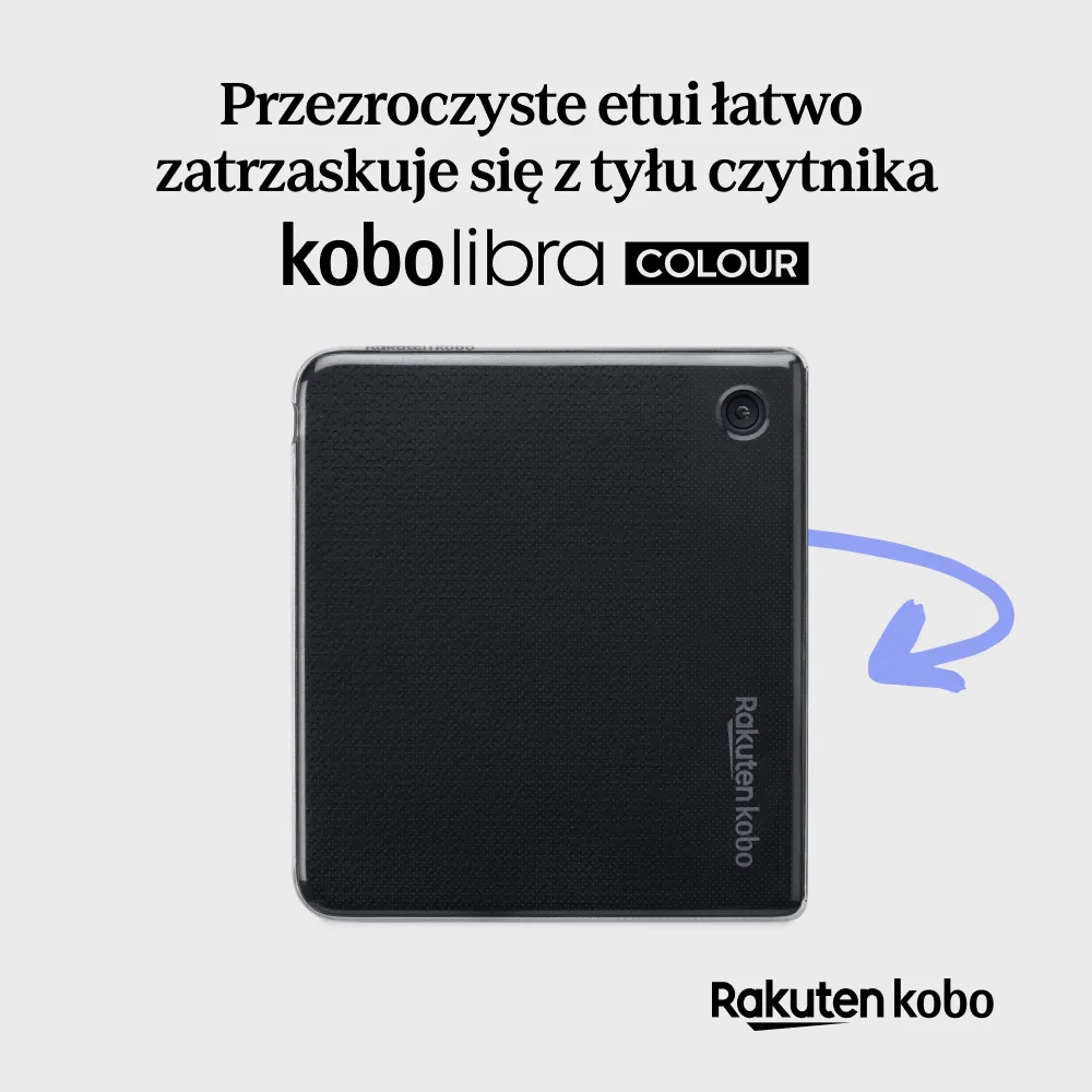 Etui Kobo Libra Colour Przezroczyste Marka Kobe