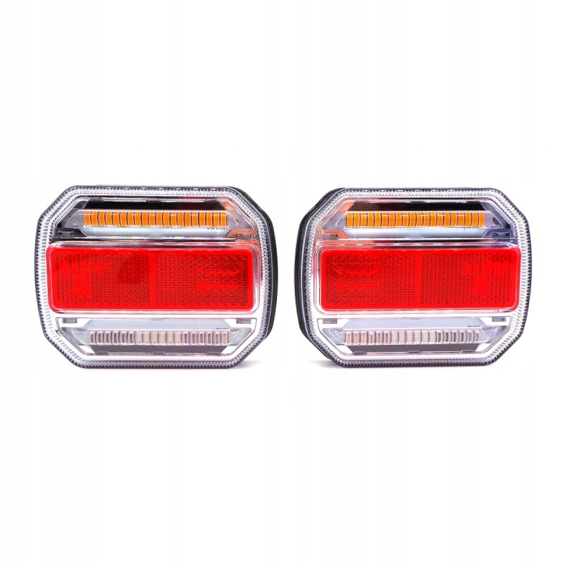 Kombinovaná Led lampa s dynamickým směrem L+p 12-24 V