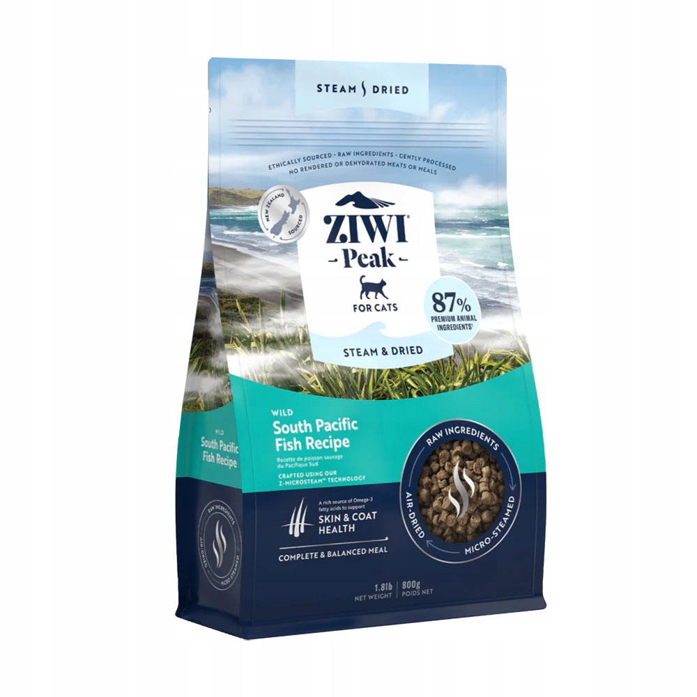 Levně Ziwi Peak Divoké Ryby z Jižního Pacifiku Krmivo Suché pro kočky 2,2 kg