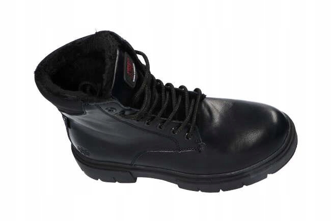 AMERICAN CLUB RH89 OCIEPLANE BOTKI TRZEWIKI MARTENSY BUTY ZIMOWE BLACK 36 Długość wkładki wew. 23.9 cm