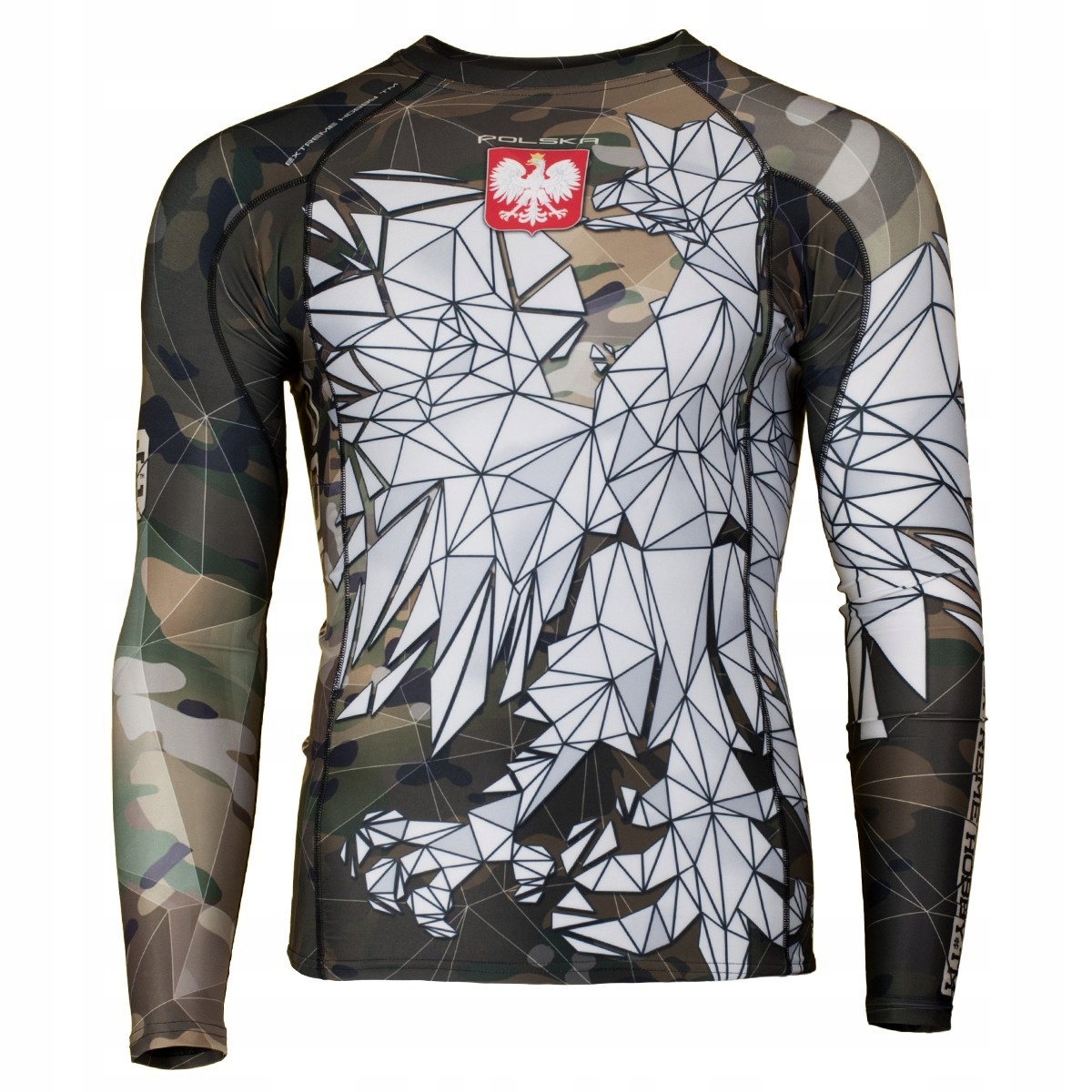 RASHGUARD PATRIOTYCZNY POLSKA CAMO EXTREME HOBBY L