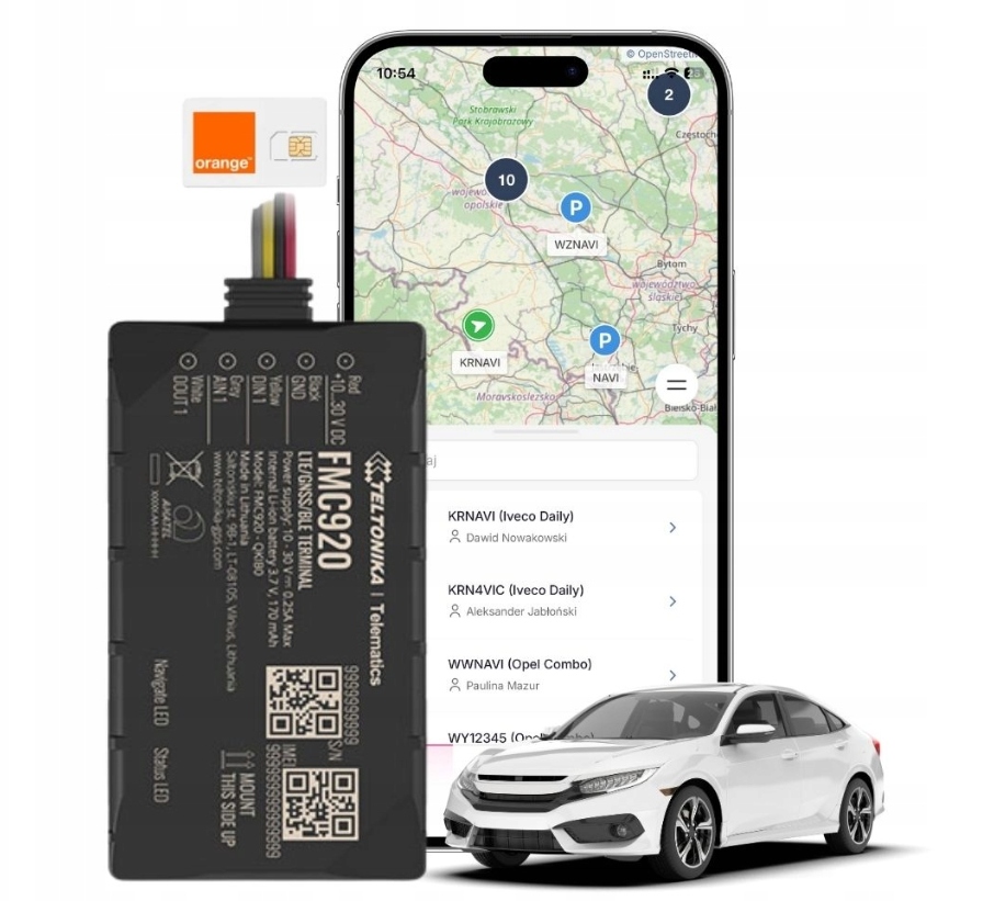 Gps lokátor 4G Gnss pro lodní motocykl Sim Eu aplikace v ceně!