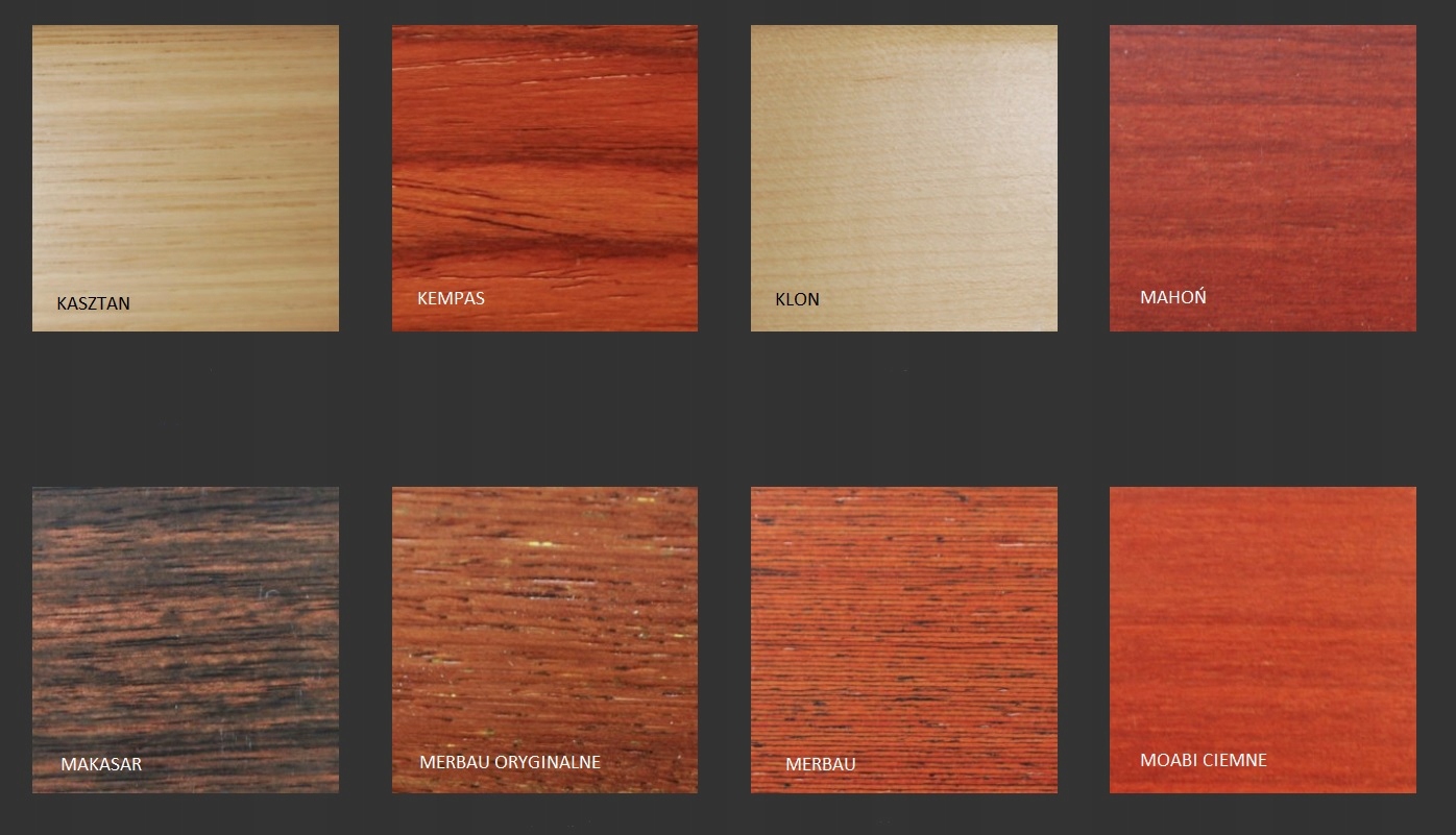 Cokół Listwa przypodłogowa drewniana fornirowana dąb lakier 60/16 Kolor dąb