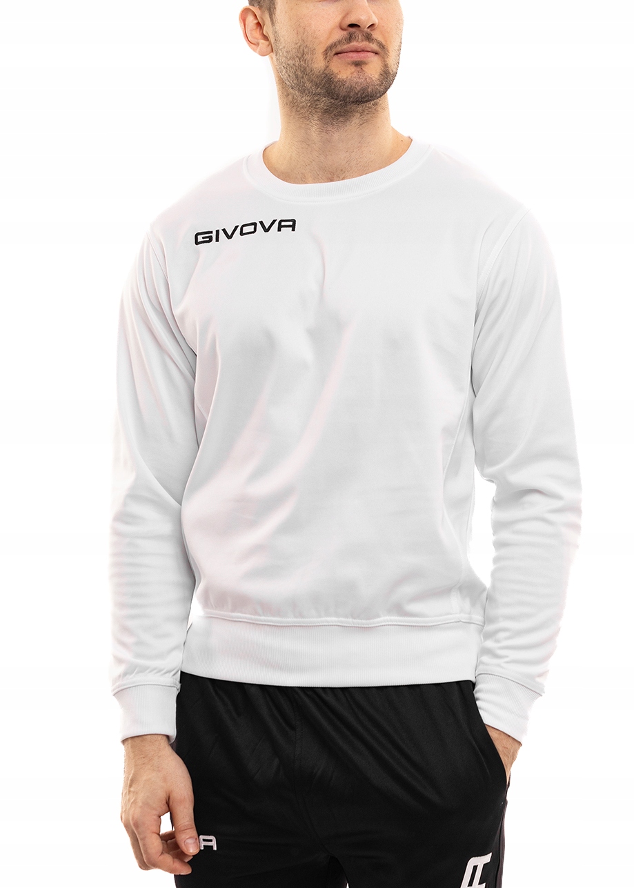 Bluza Sportowa Givova Maglia Dresowa Treningowa Bez Kaptura Sweter roz. L