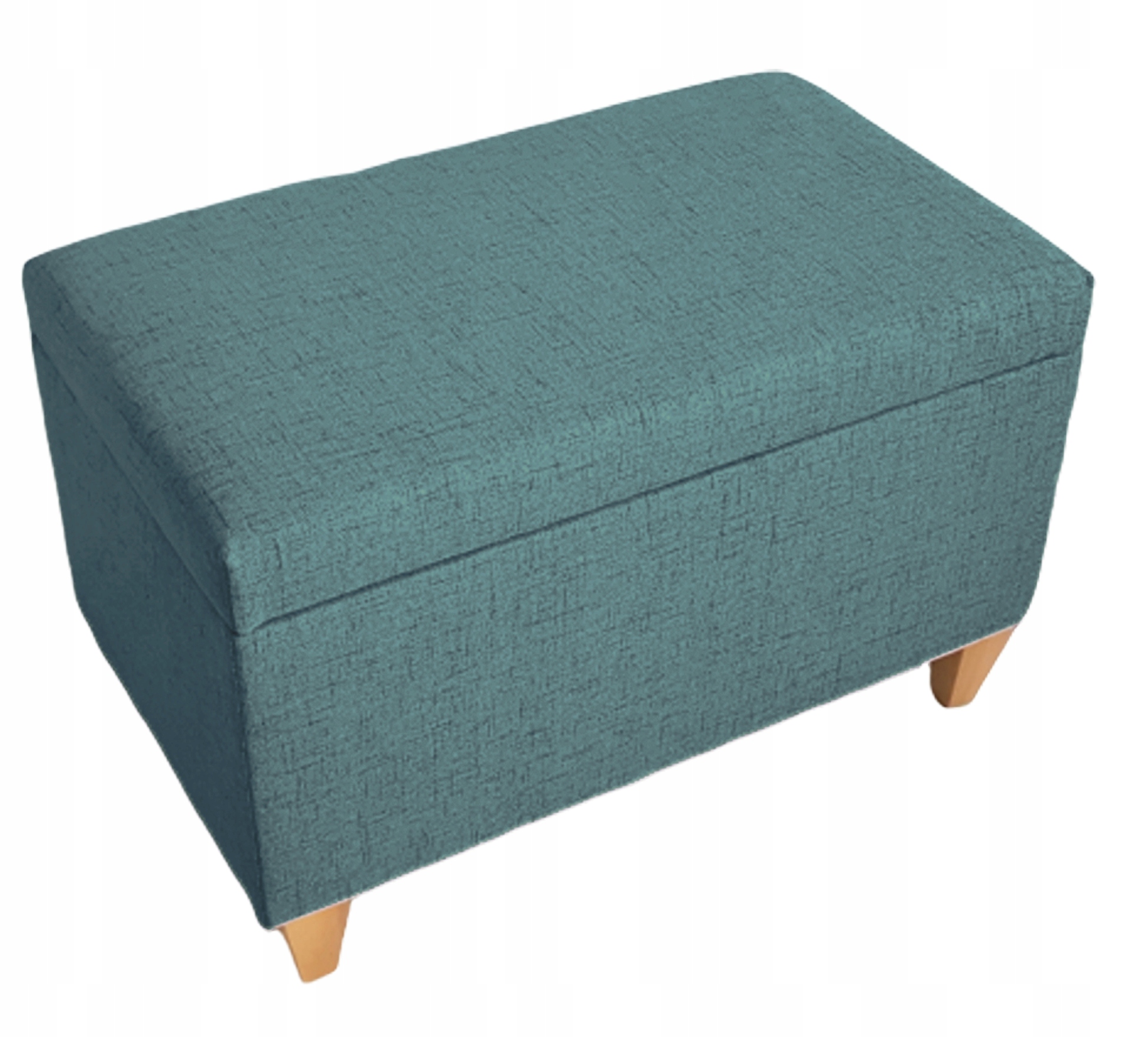 Taburet Lila Tyrkysová otevírací Kufřík úložný box na nožičkách