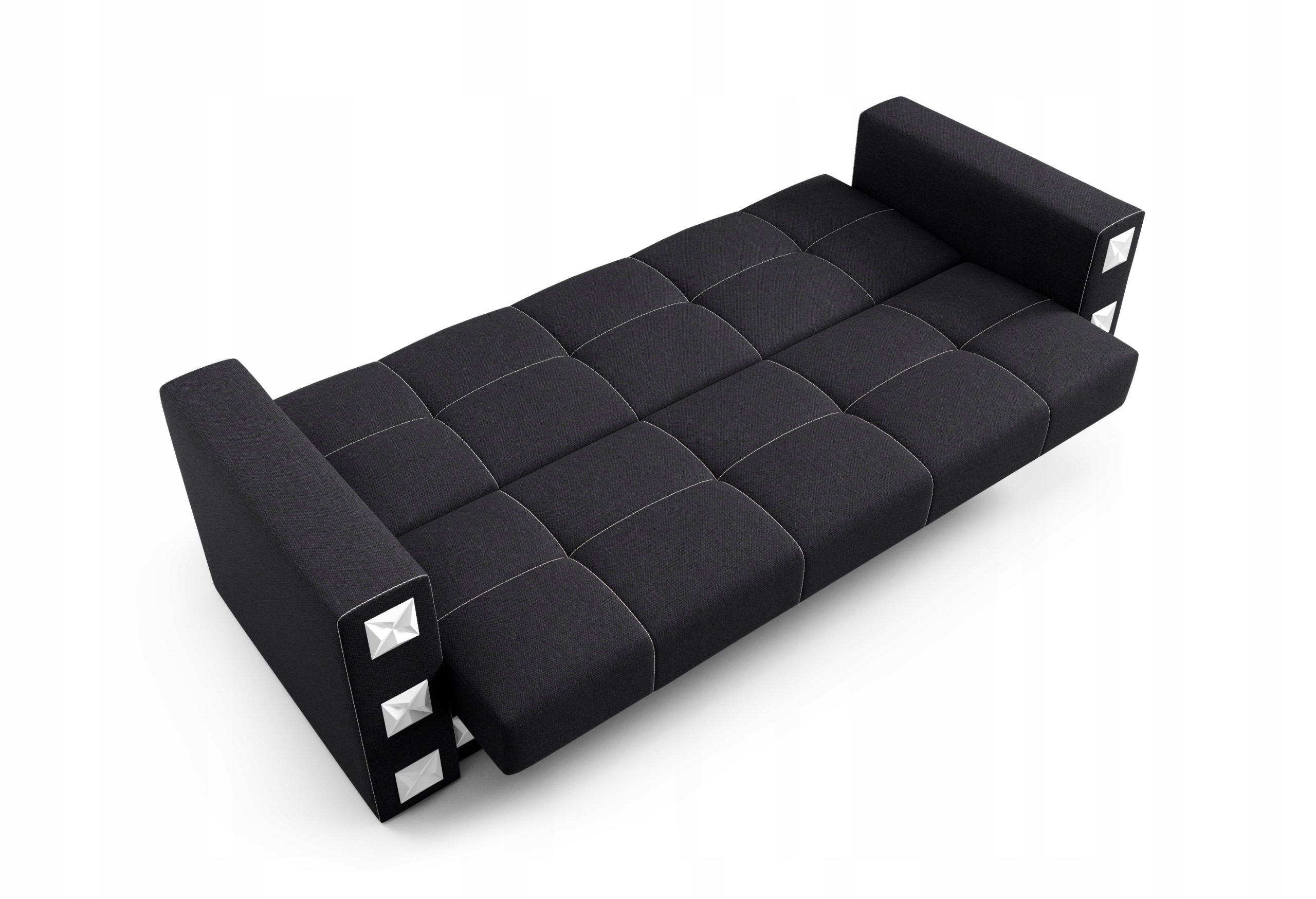 Komplet Wypoczynkowy Manila Pikowany Powierzchnia spania - szerokość (cm) 111-120 cm