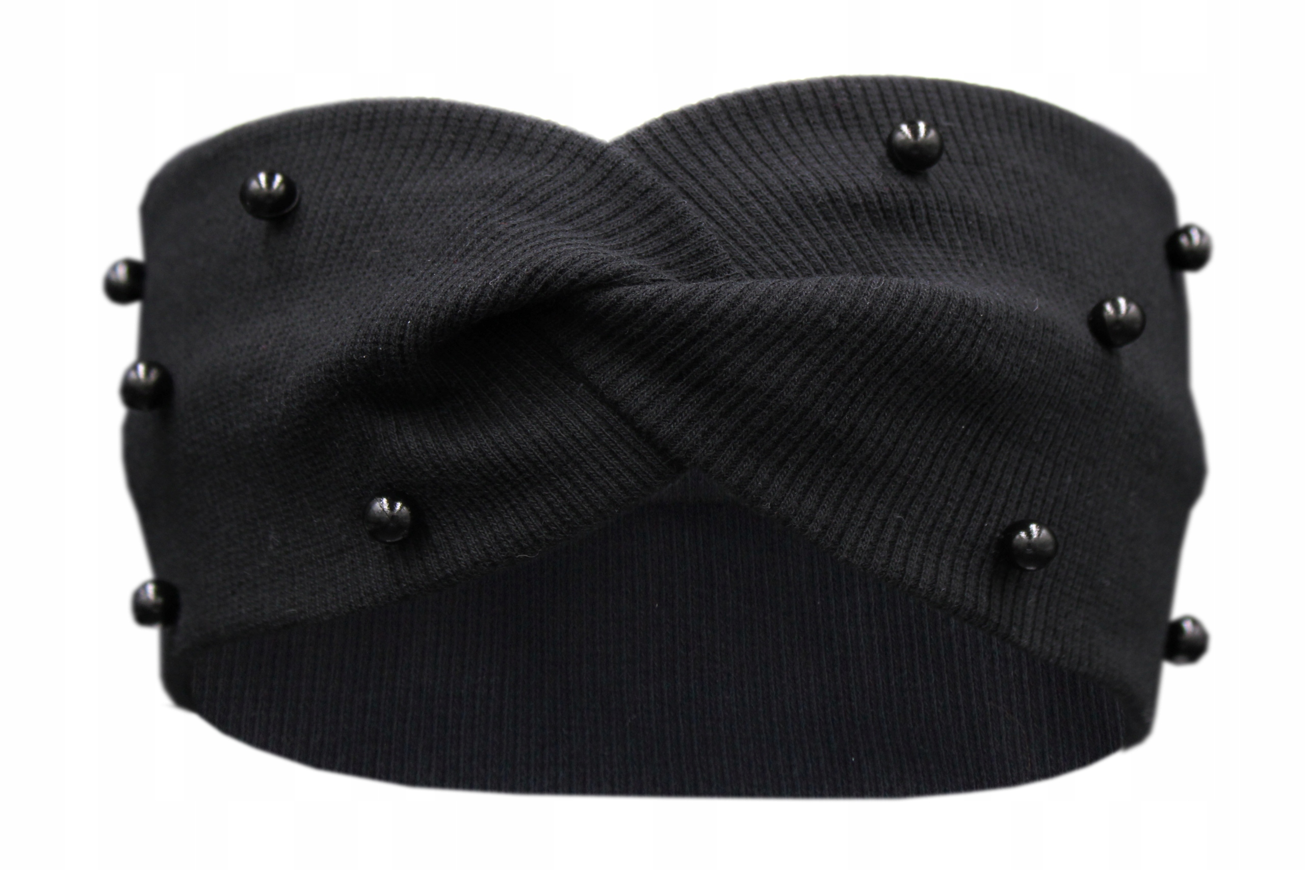 

Opaska Damska Turban Na Głowę Bawełna Opaski Perły