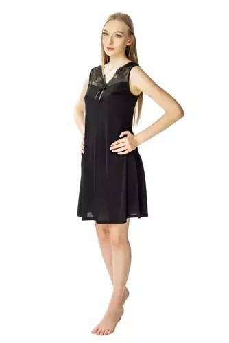 86374 noční košile Paula Mewa černá