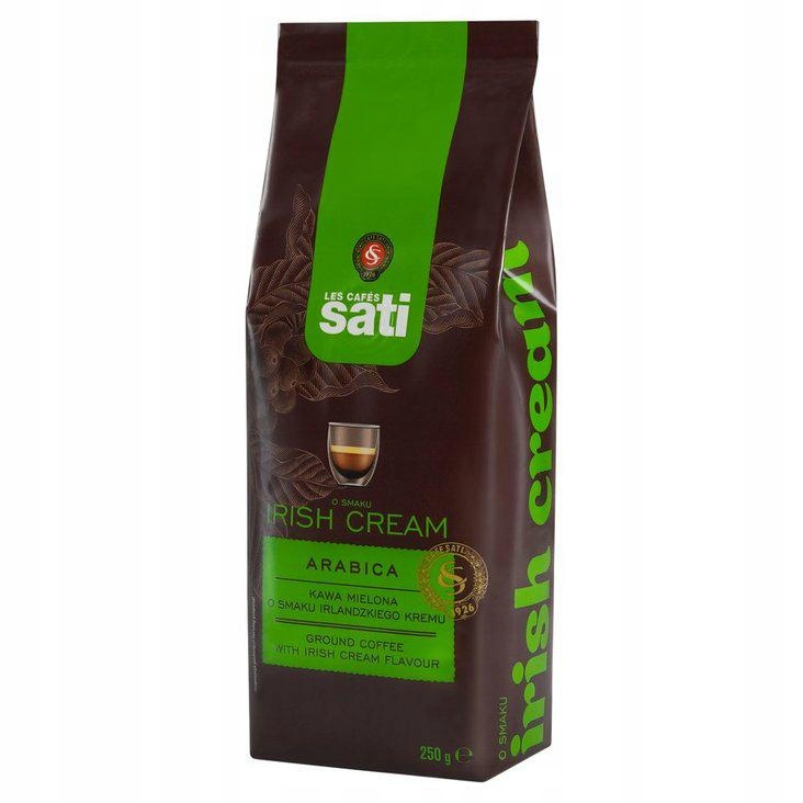 12 Sztuk Kawa Sati Mielona Irish Cream 250G