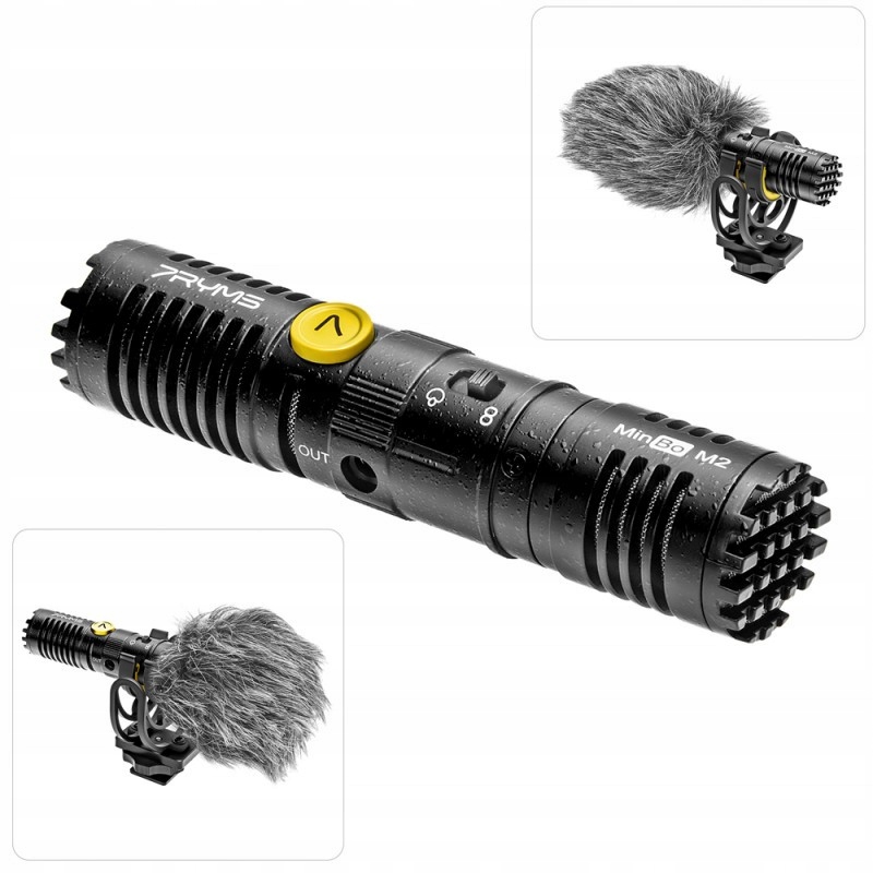 7Ryms MinBo M2 kondenzátorový mikrofon [3,5 mm Trs mini jack]