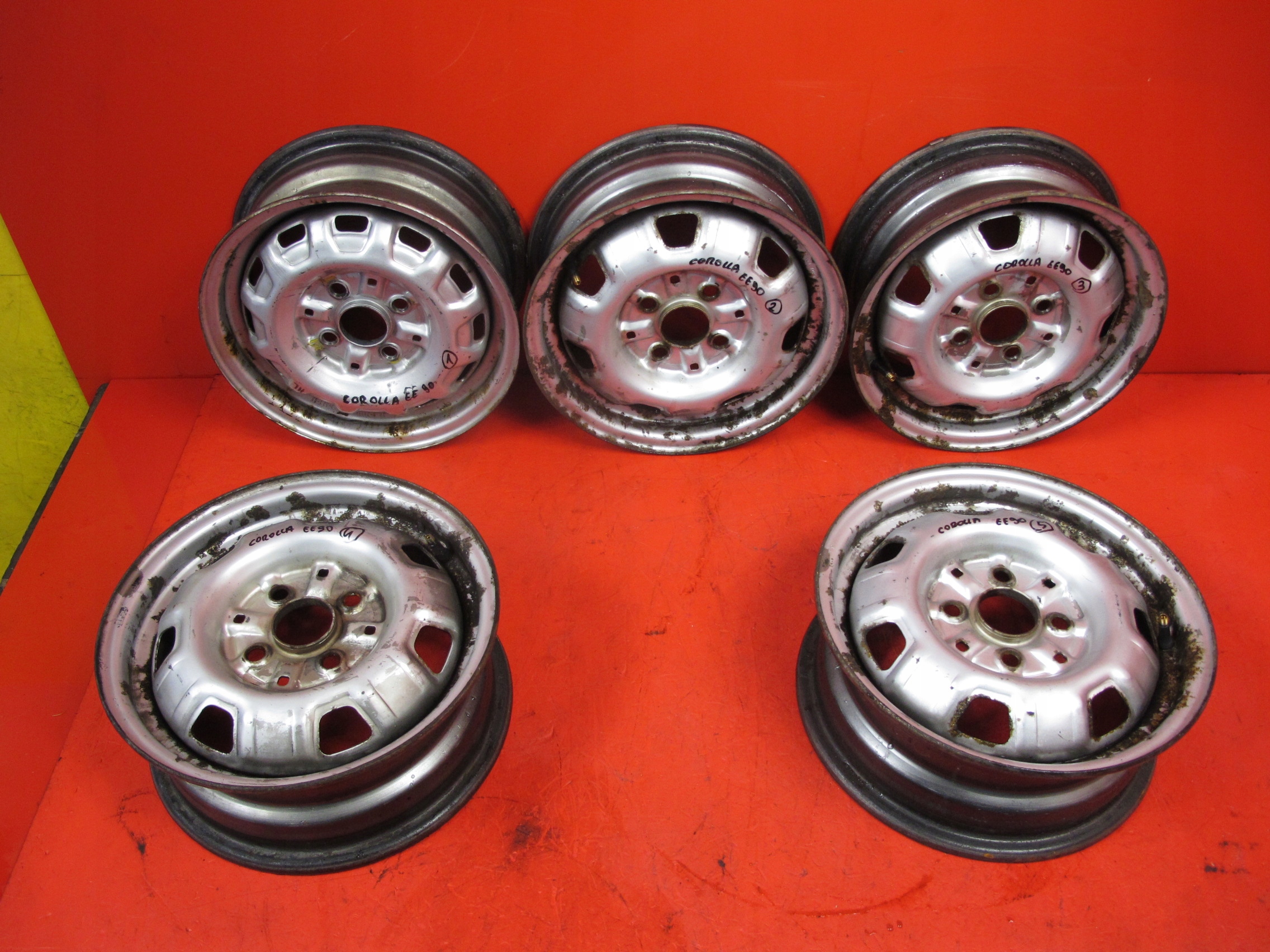 TOYOTA COROLLA E9 EE90 felnik 13 5J 4x100 ET45