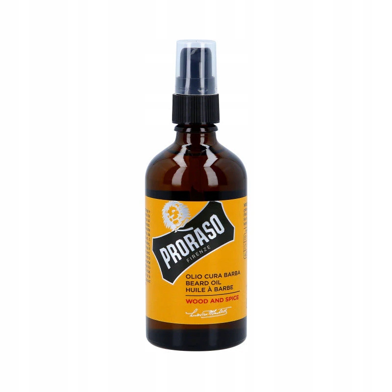 Proraso Yellow Wood&spice Beard Oil Vyživující olej na vousy 100 ml
