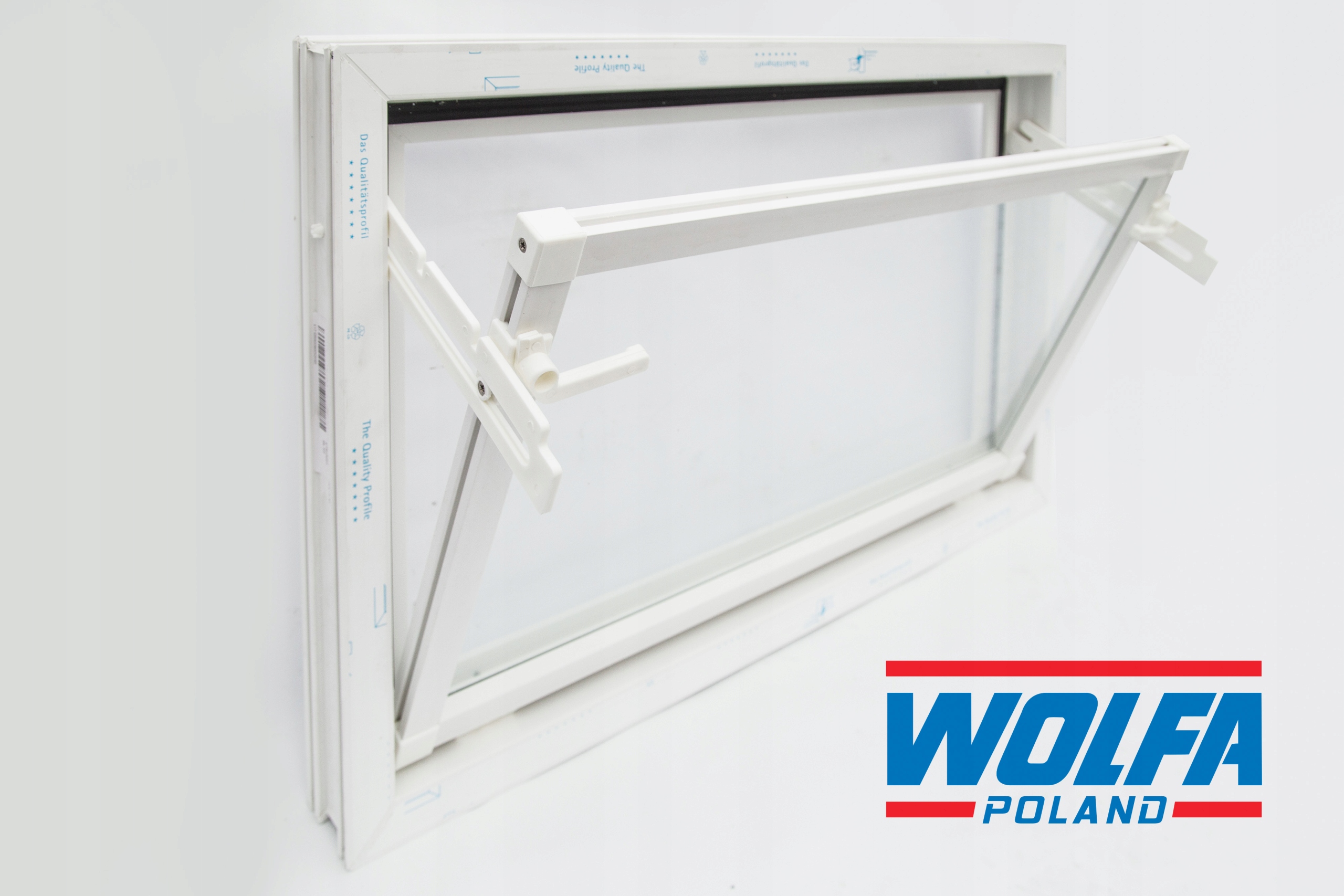 OKNO GOSPODARCZE WIELOFUNKCYJNE VEKA 50x30 BIAŁE