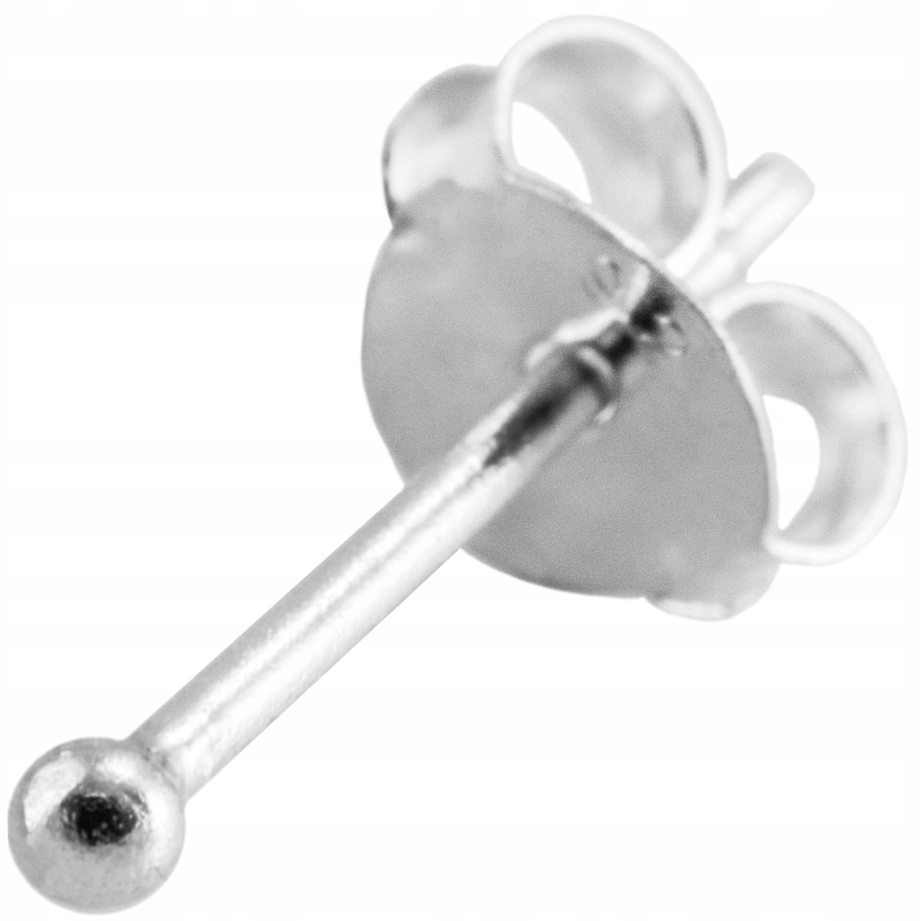 

Kolczyk kulka 1,6 mm 1 sztuka sztyfty srebro 0,925