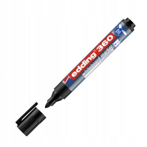 

Marker do tablic Edding 360 okrągły czarny
