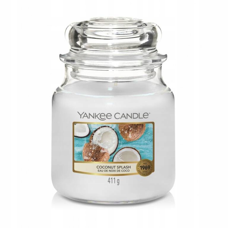 

Coconut Splash Yankee Candle Świeca średnia