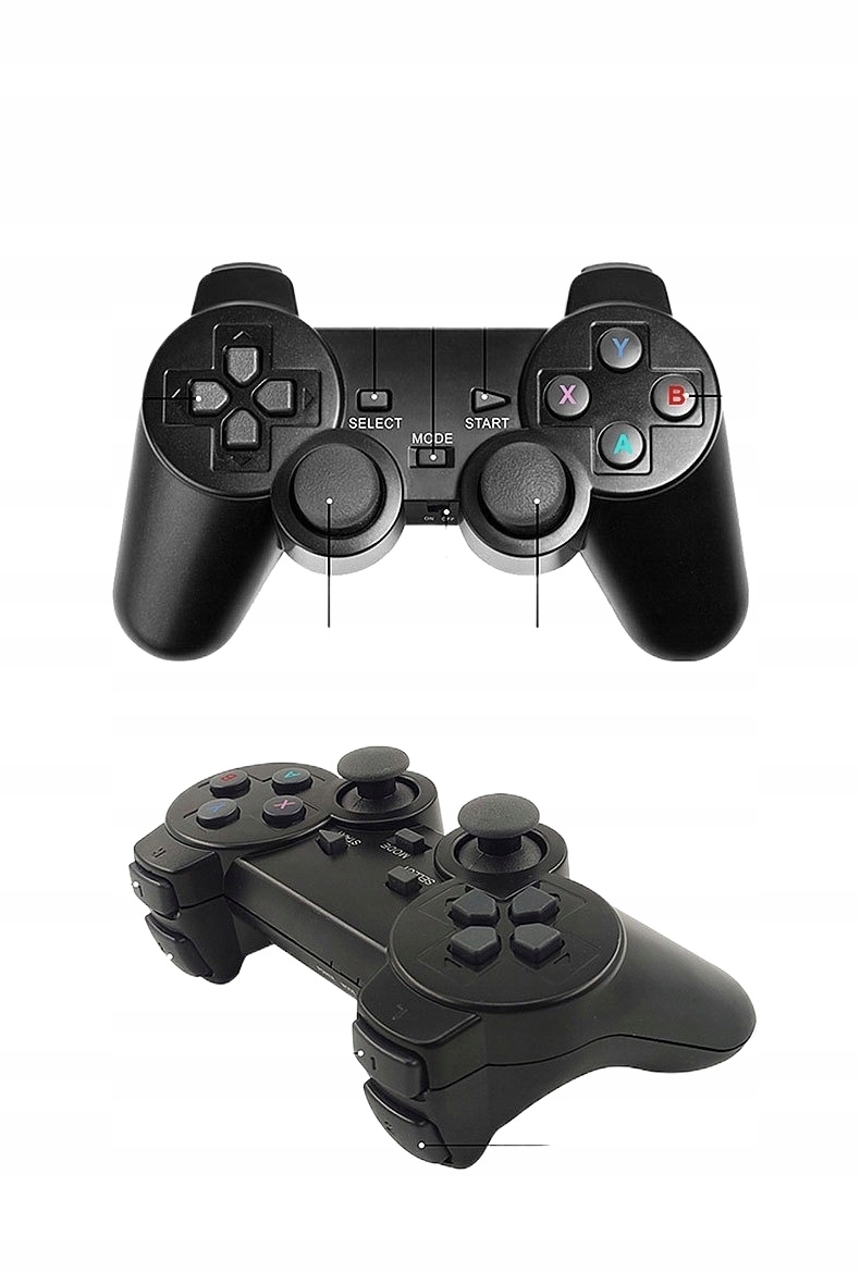 Retro Console For Hdmi Tv 2000+ Games 2 Wireless Portable Pads