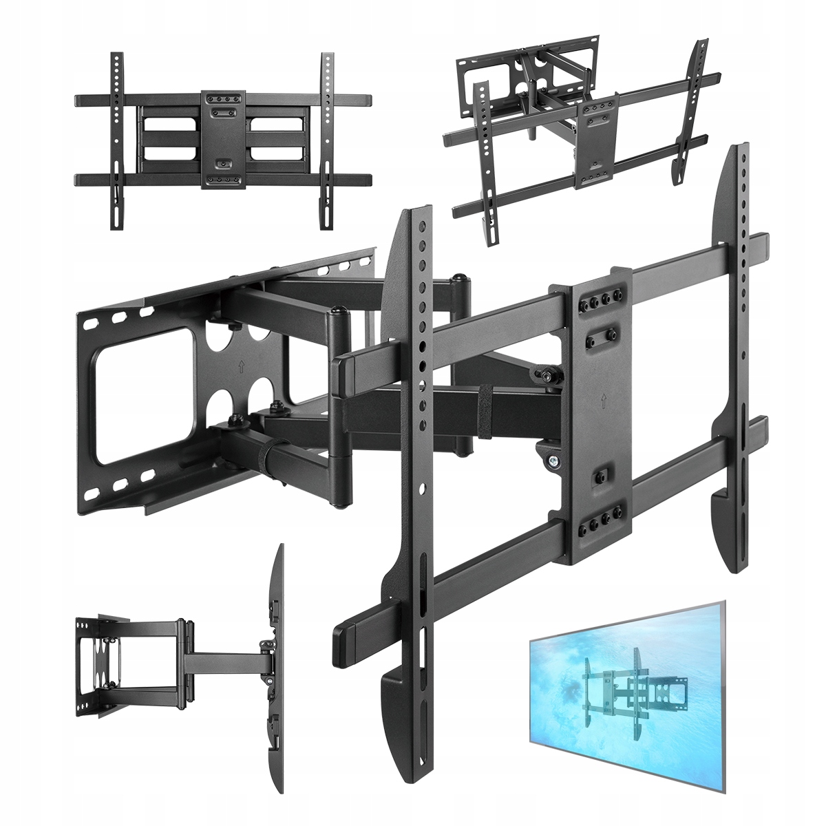 Pohyblivý Otočný Držiak Na Televízor 55 Palcov Sony Bravia Na Stenu