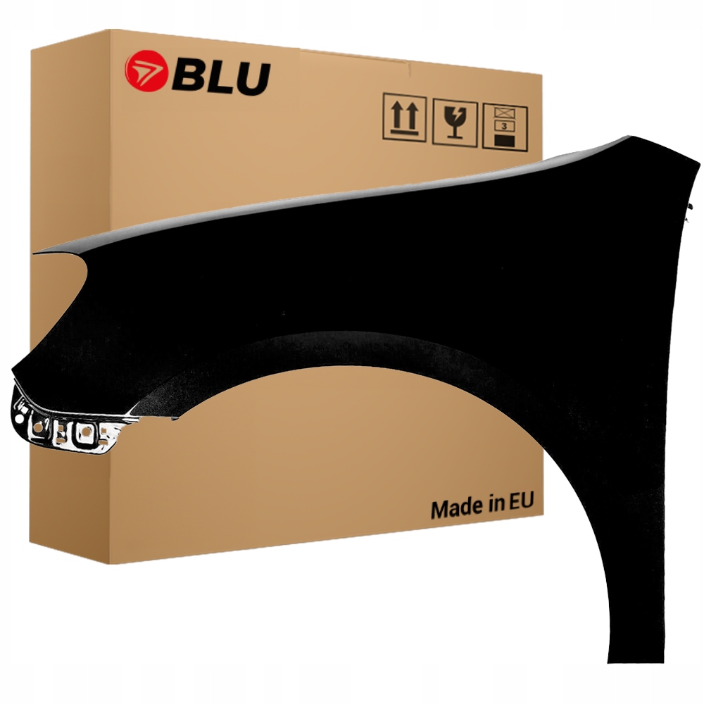 Blu Blatník Vw Golf VI 6 L041 LO41 levý černý 08-16 přední hatchback pozink