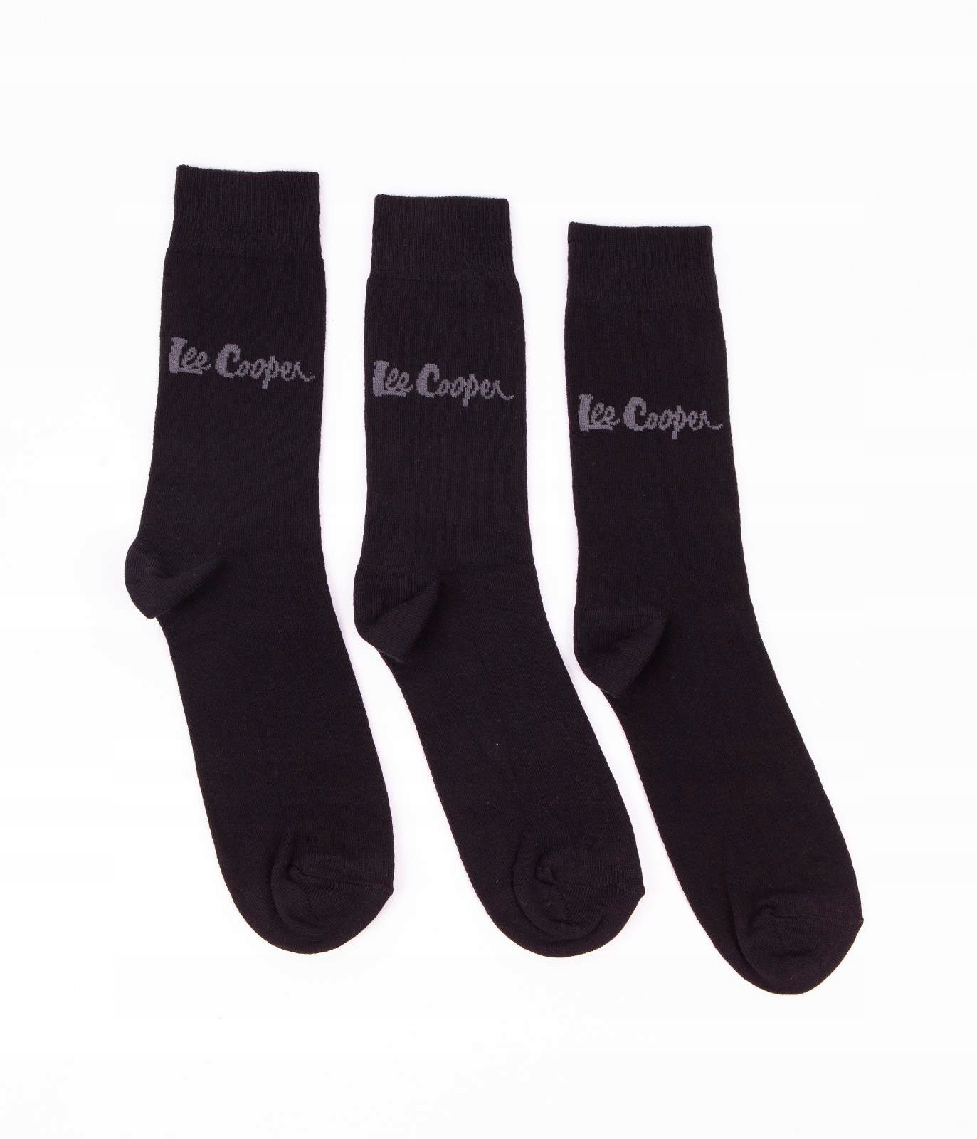

Lee Cooper Skarpety 3pak Anksocks 0725 Black 40-42