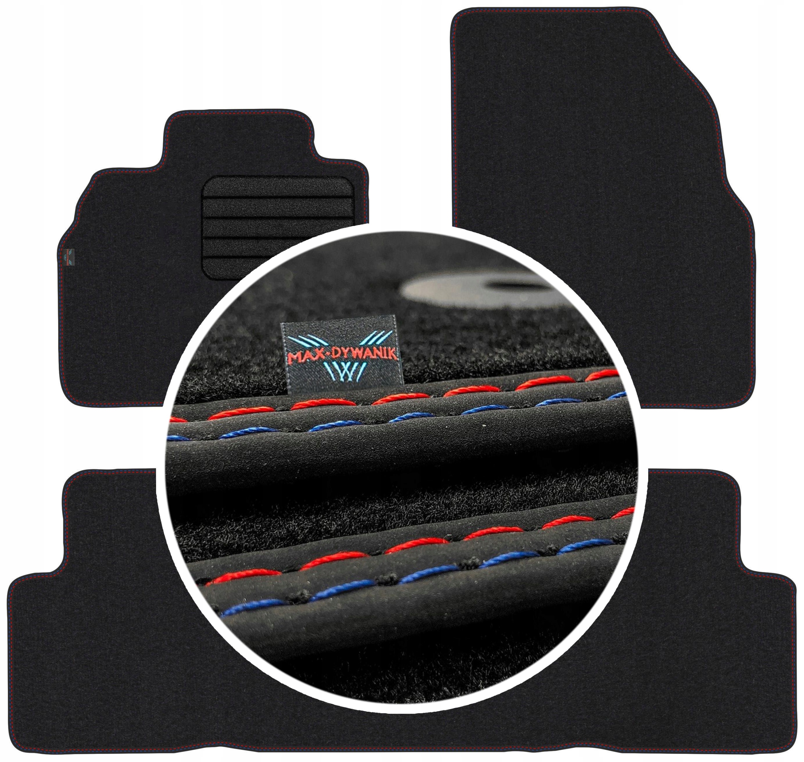 

Renault Scenic II 2003-2009 Wycieraczki welurowe