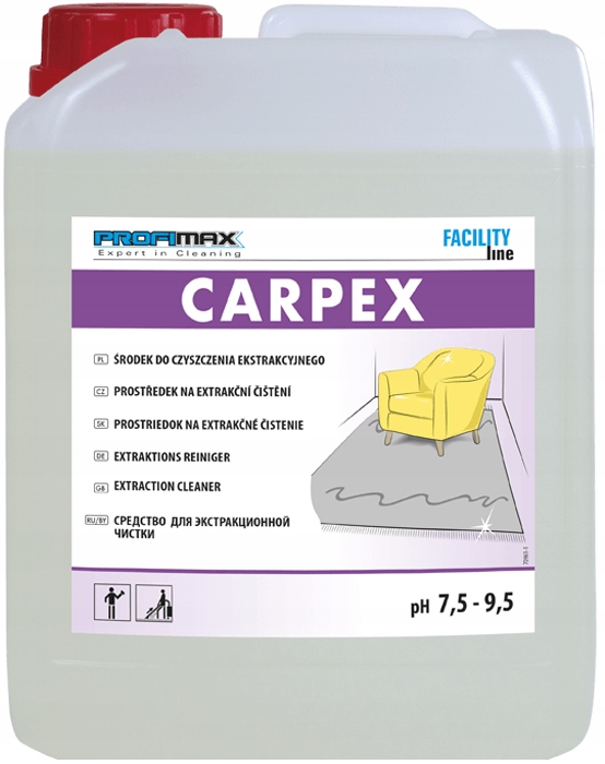 Levně Lakma Carpex – Prostředek pro extrakční praní koberců 5L